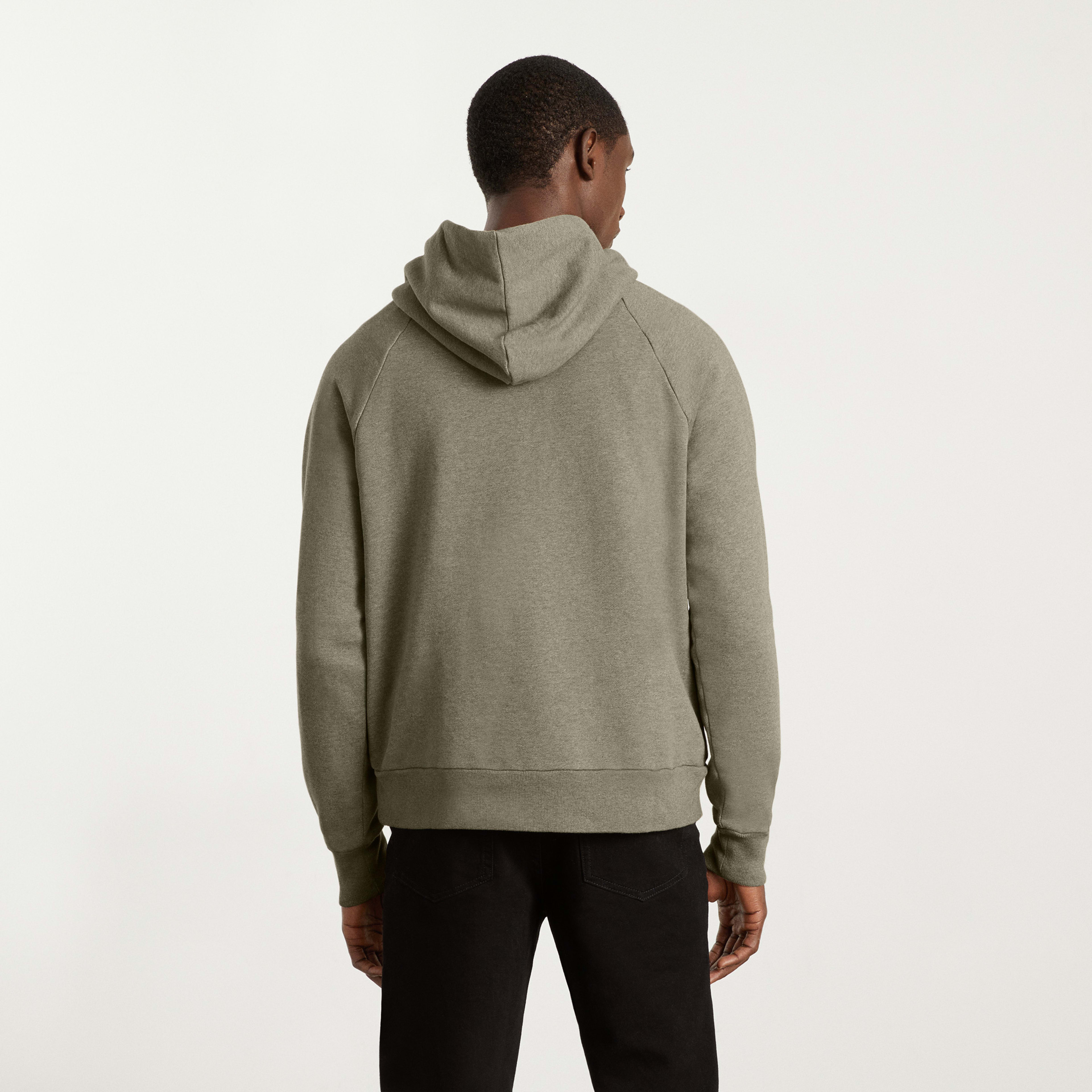The Track Hoodie Heathered Overland Everlane