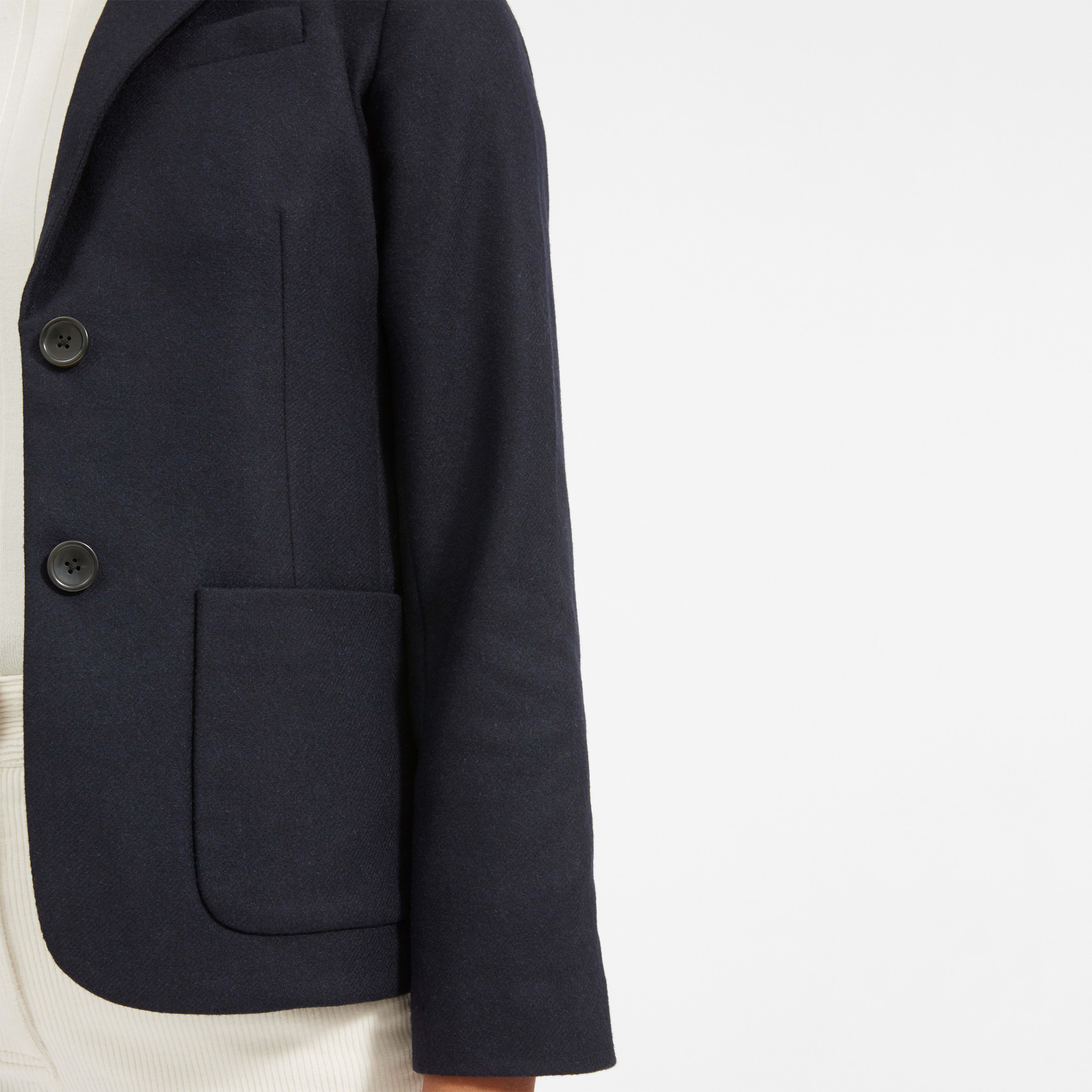 The Wool Academy Blazer Navy Everlane