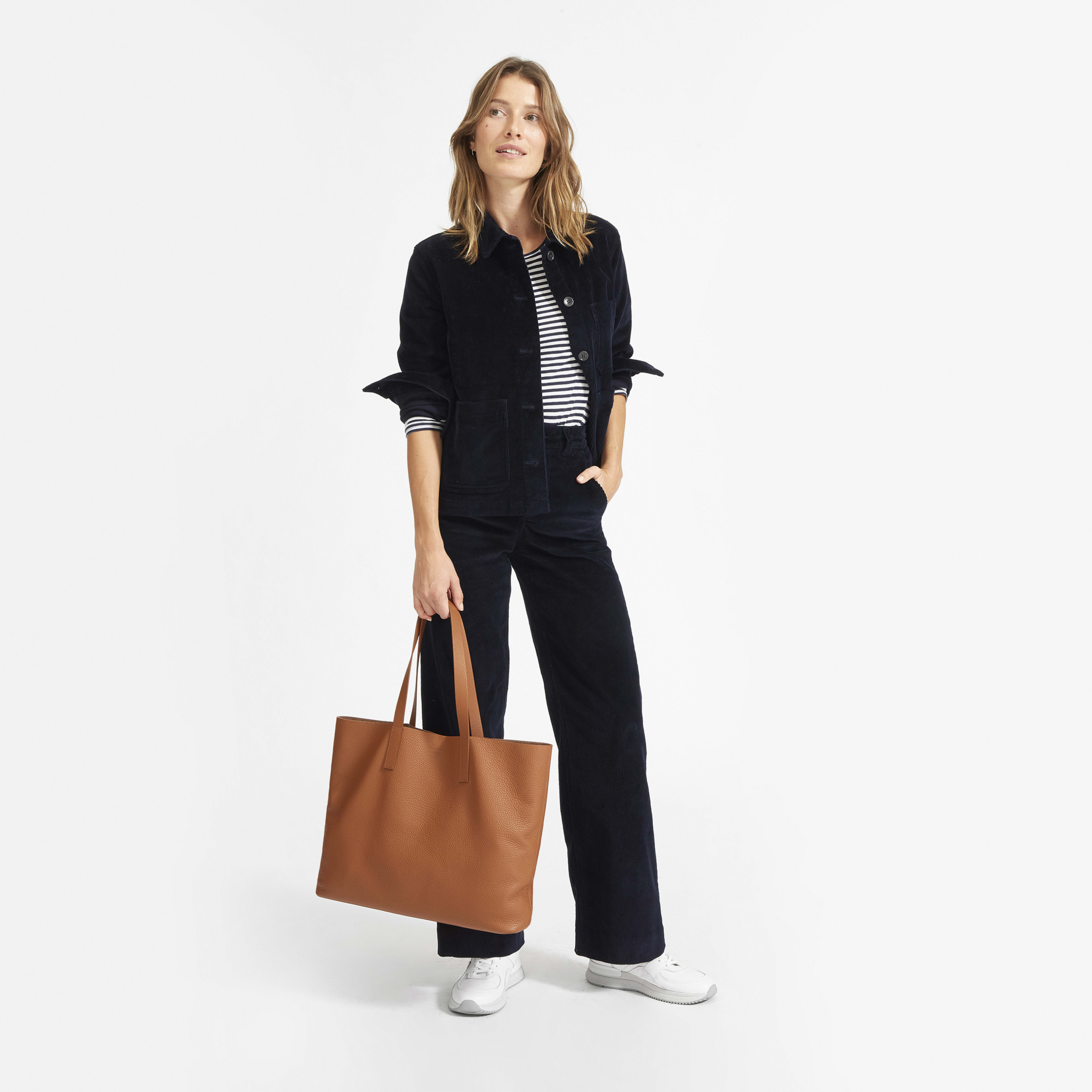 The Soft Day Tote Cognac – Everlane