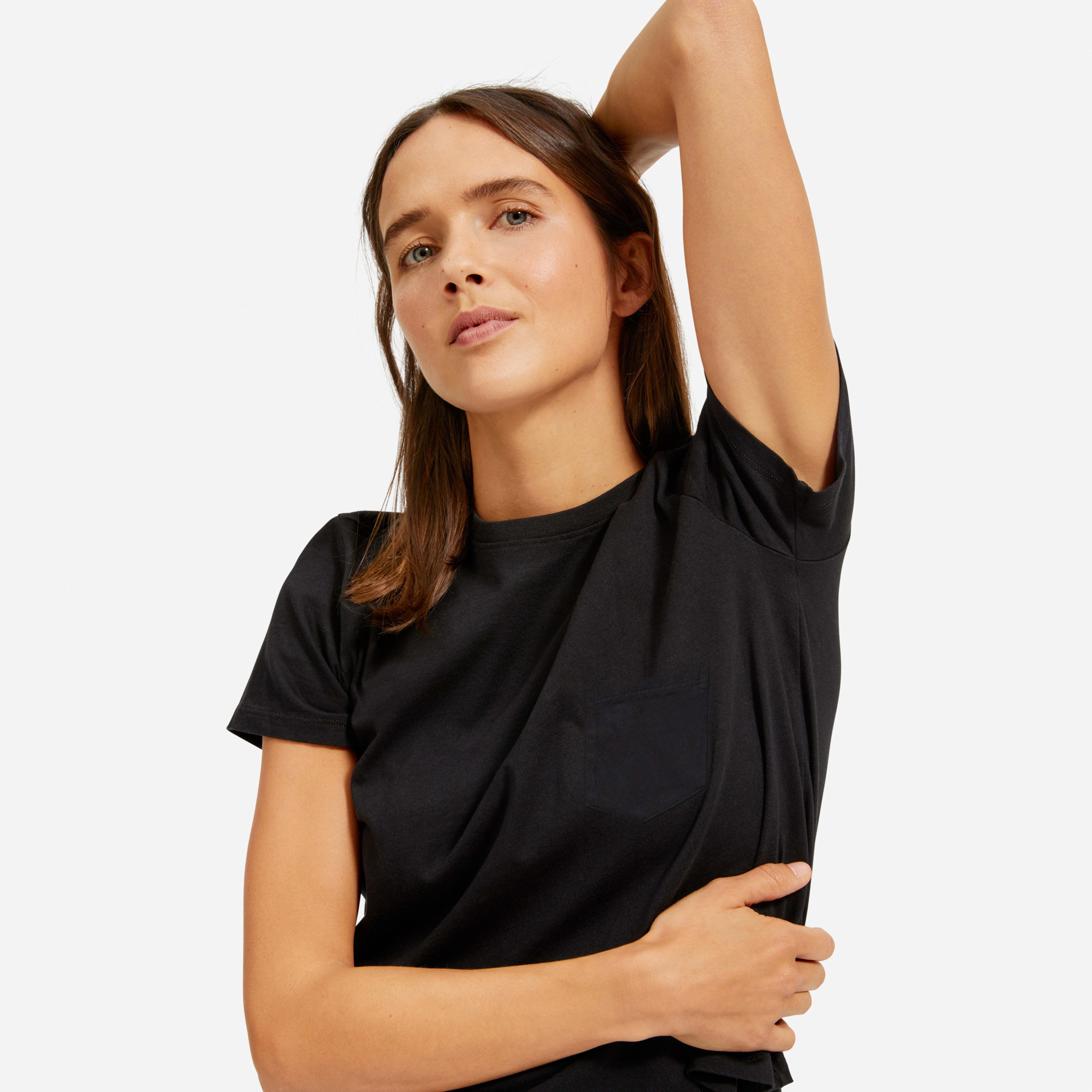 •ECLIPSE• cotton blend boxy tee (USA)