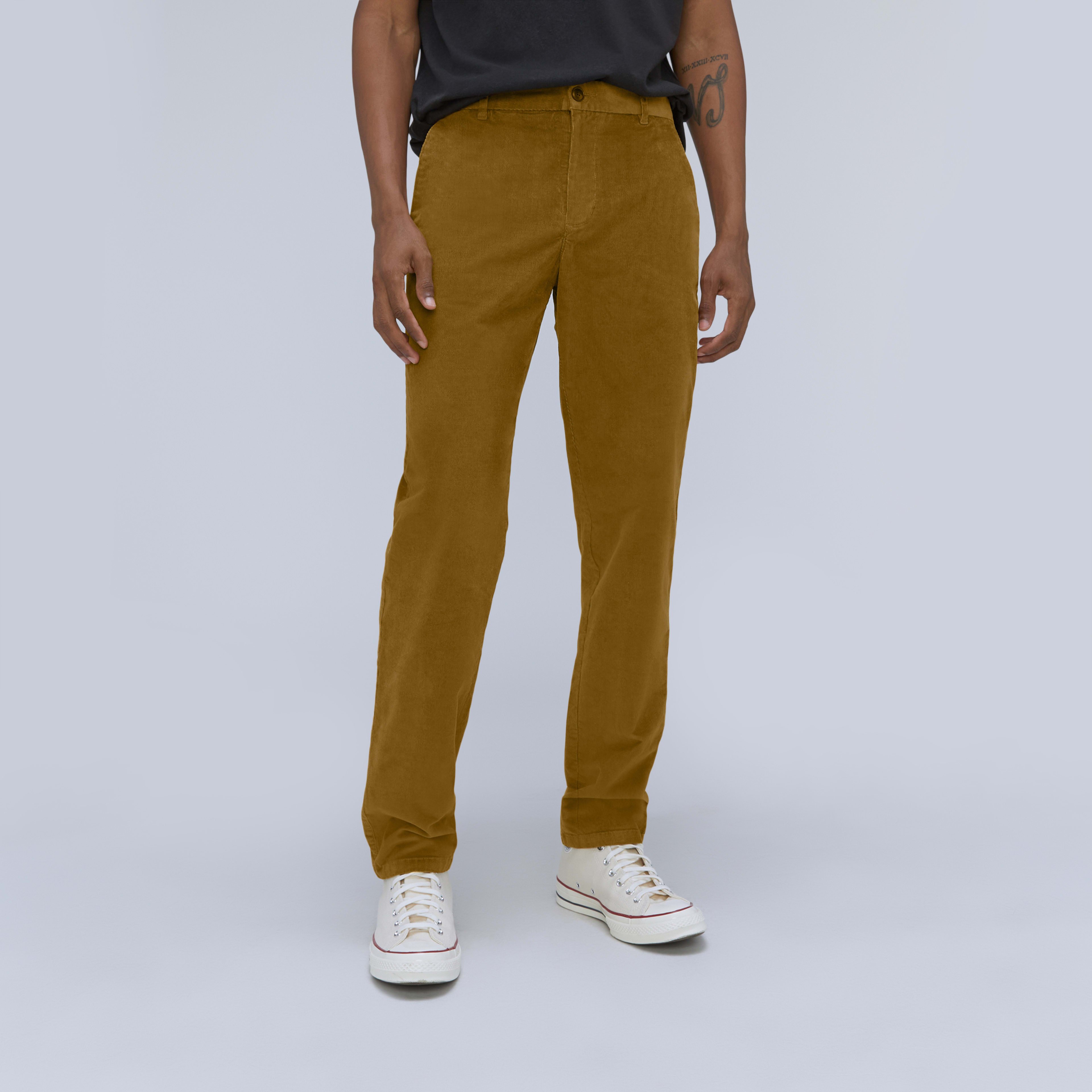 The Straight Fit Corduroy Pant Tapenade Everlane