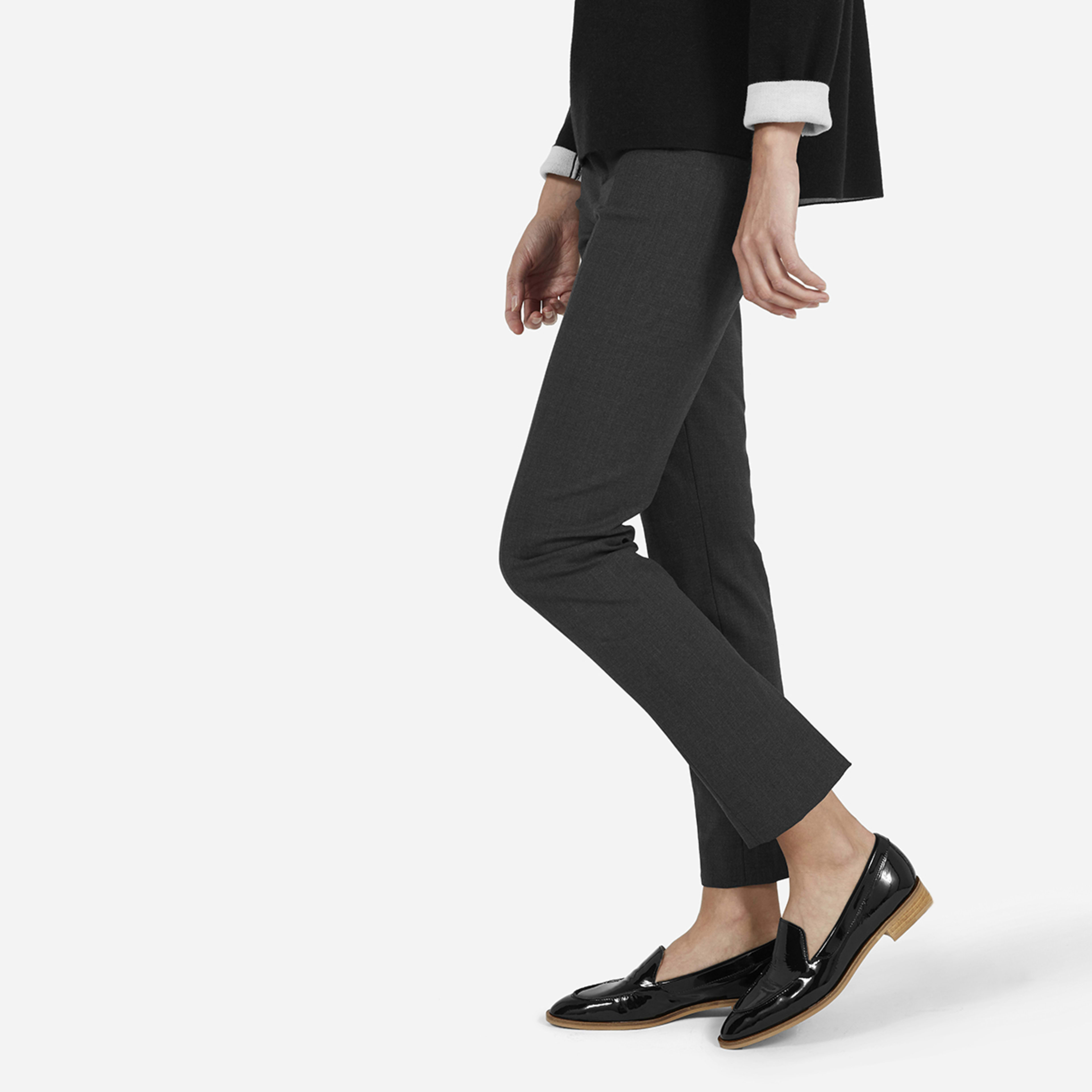 The Modern Loafer Black Patent Everlane