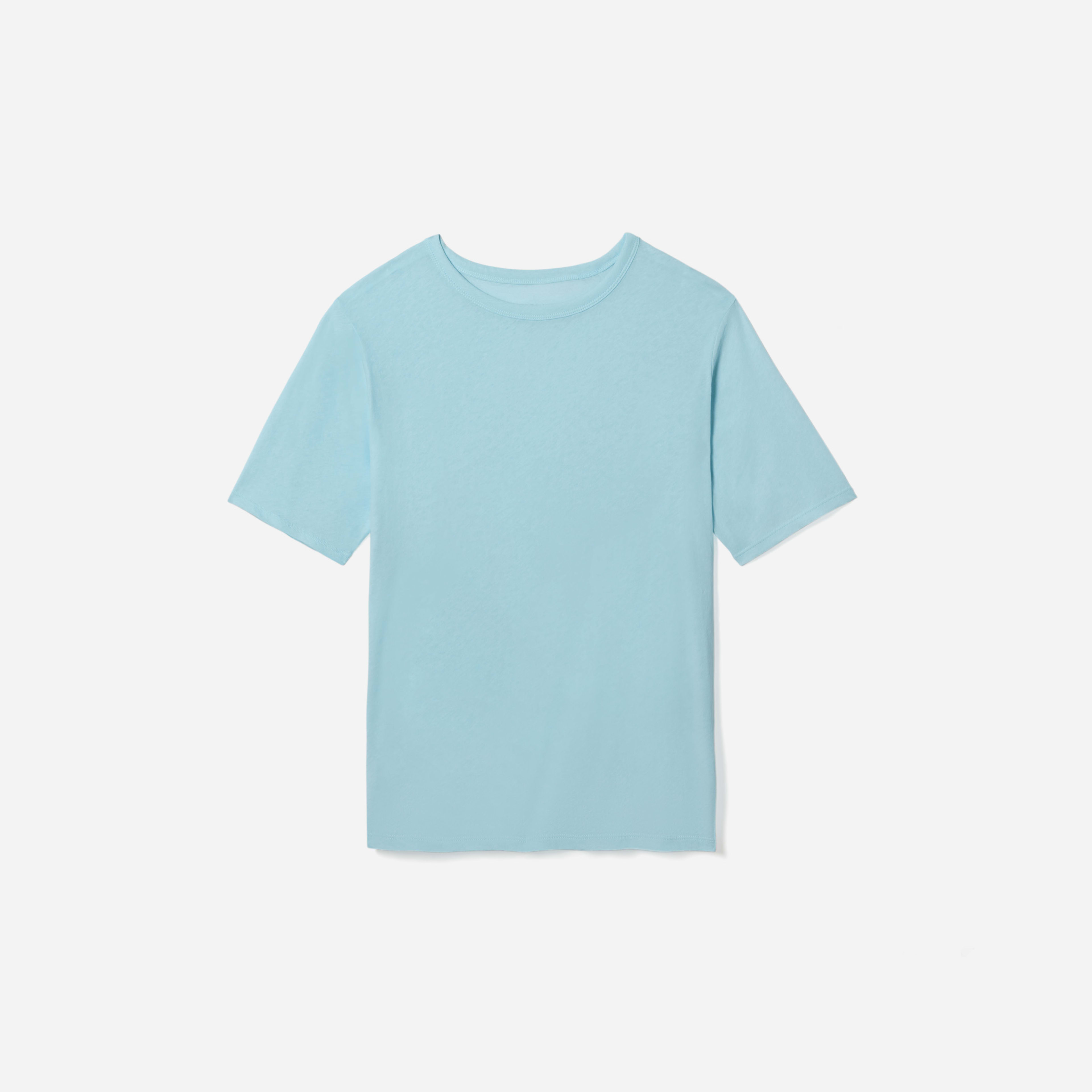 The Air Oversized Crew Tee Ice Blue – Everlane