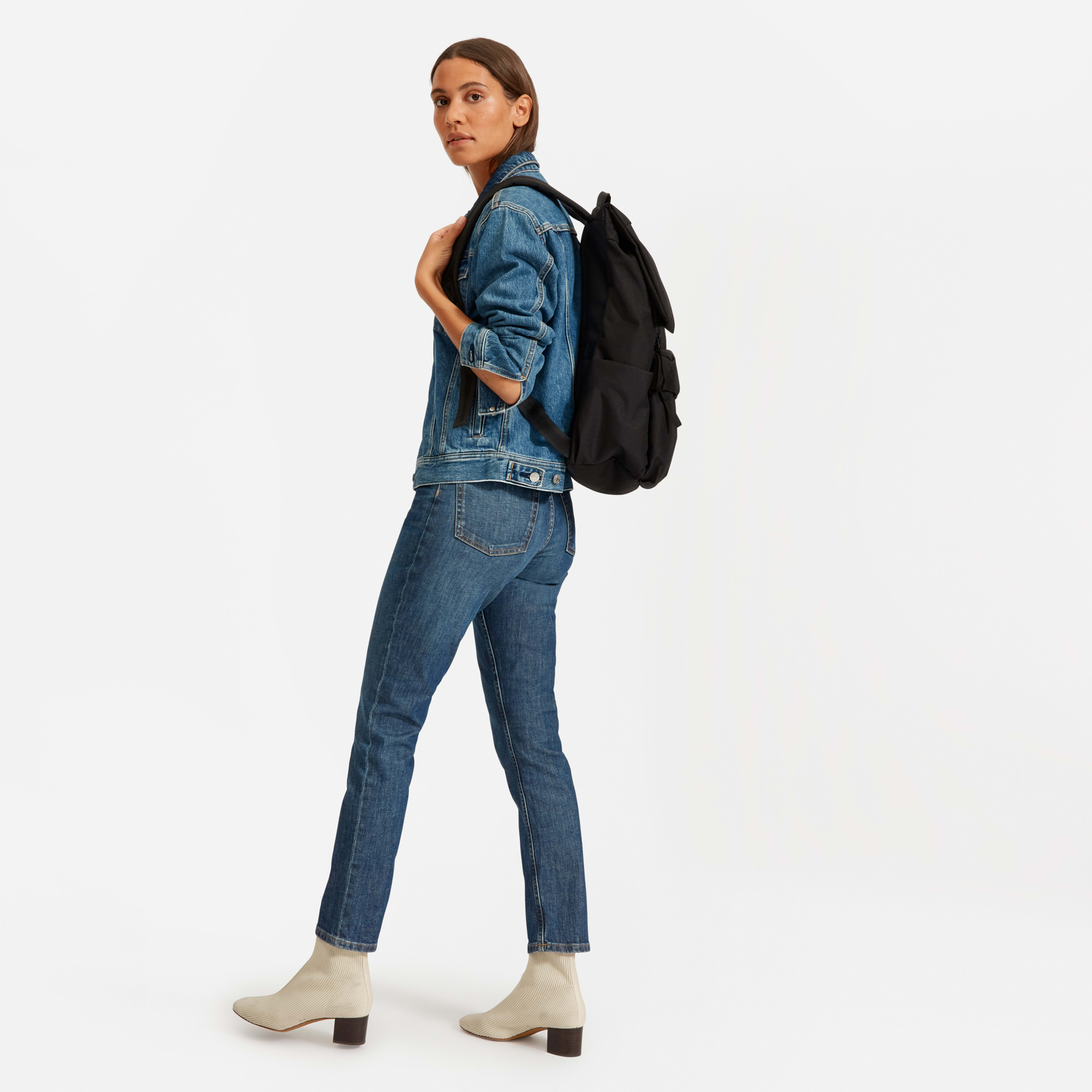 The ReNew Transit Backpack Black Everlane