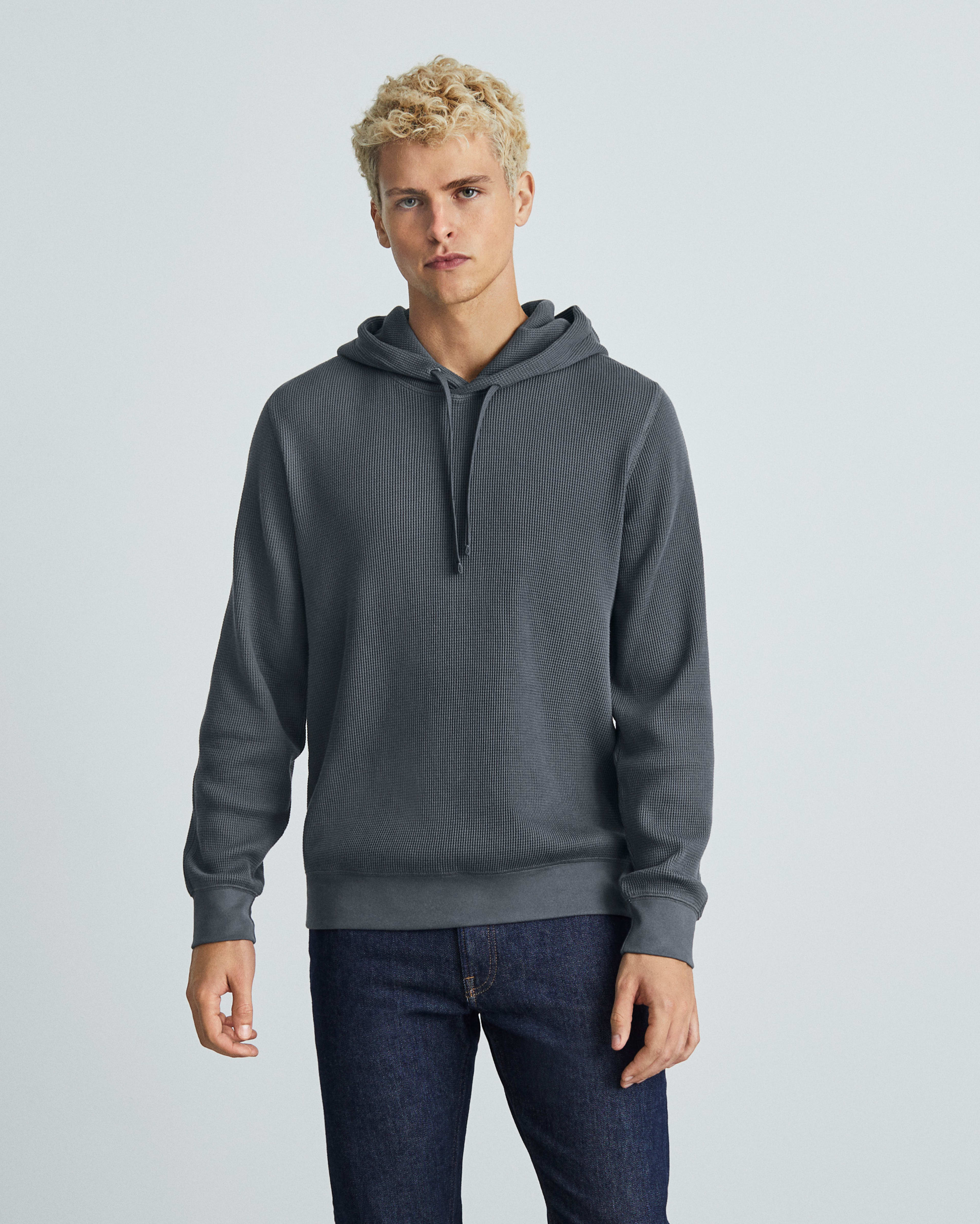 Image of The Waffle-Knit Hoodie
