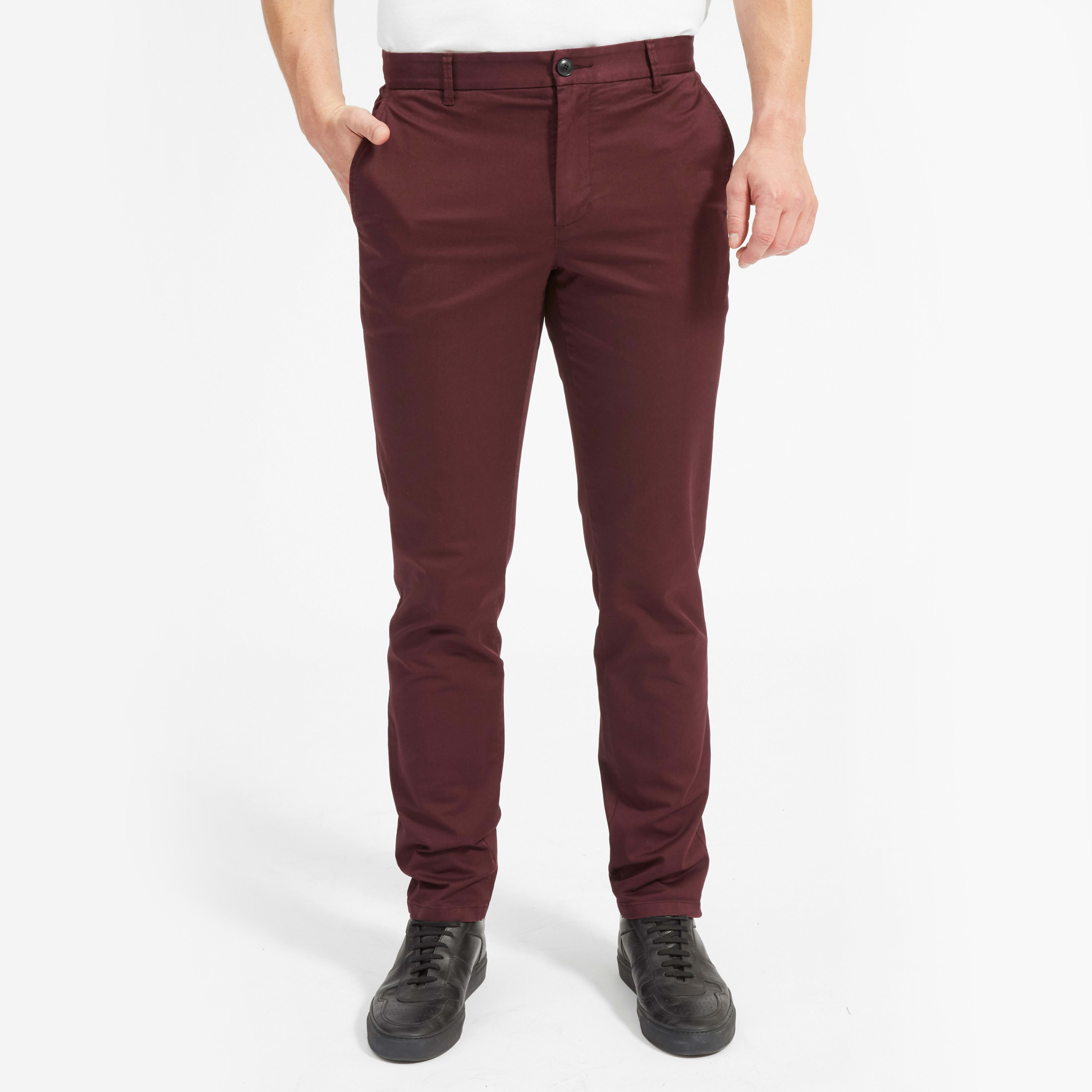 M Midweight Athletic Chino, Slate Grey