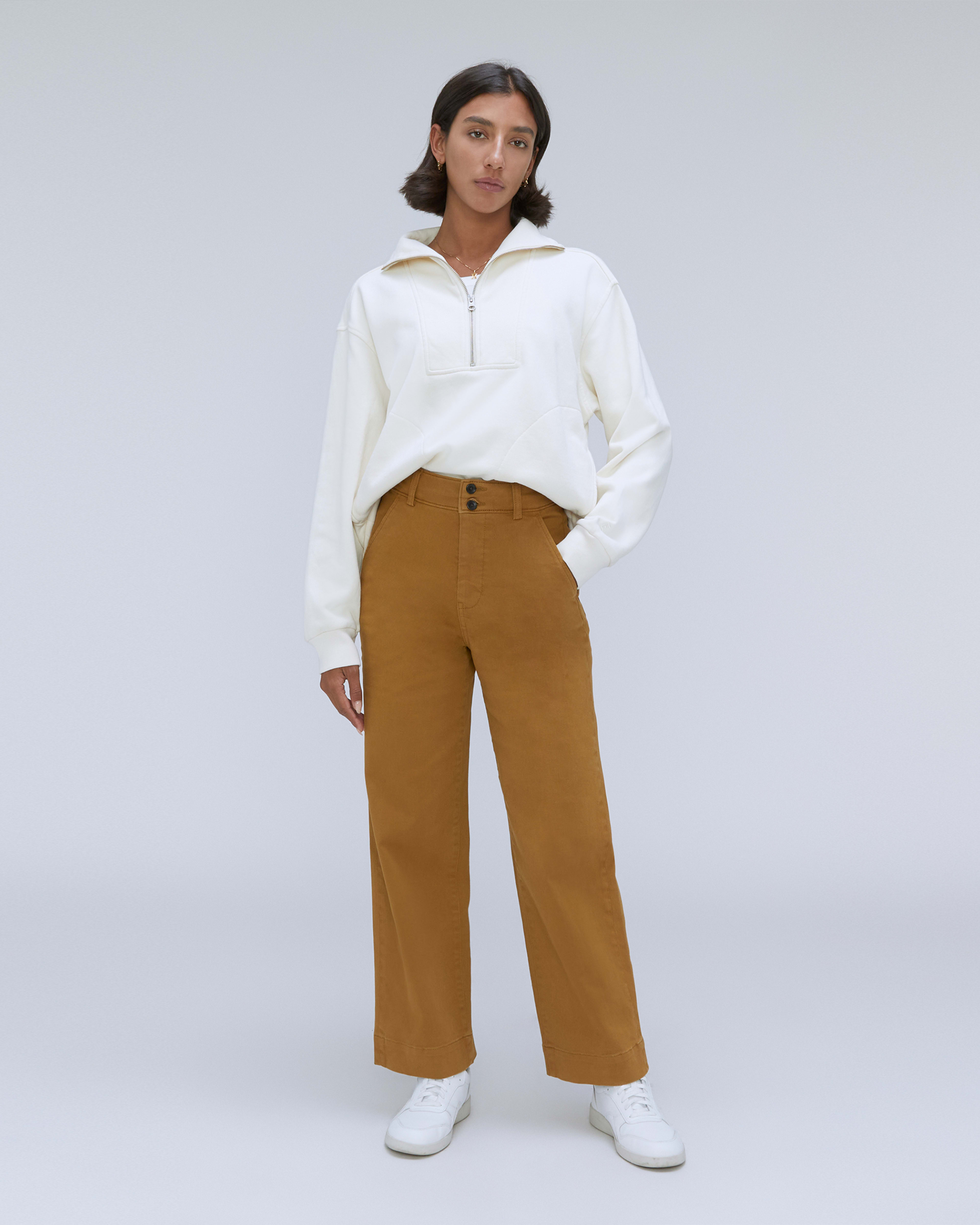 NWOT Everlane The Wide Leg Structure Pant - Depop