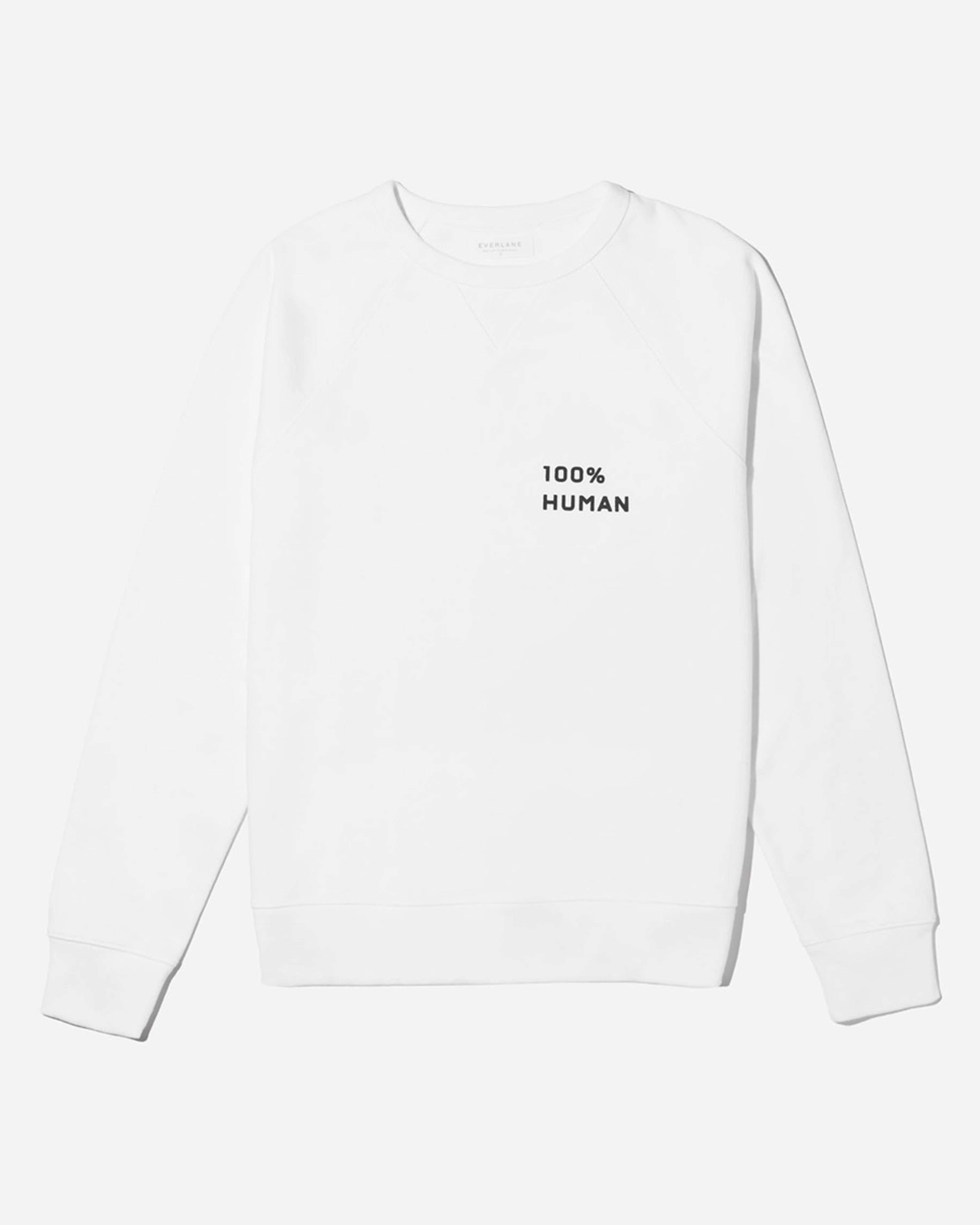 The 100% Human® Sweatshirt White – Everlane