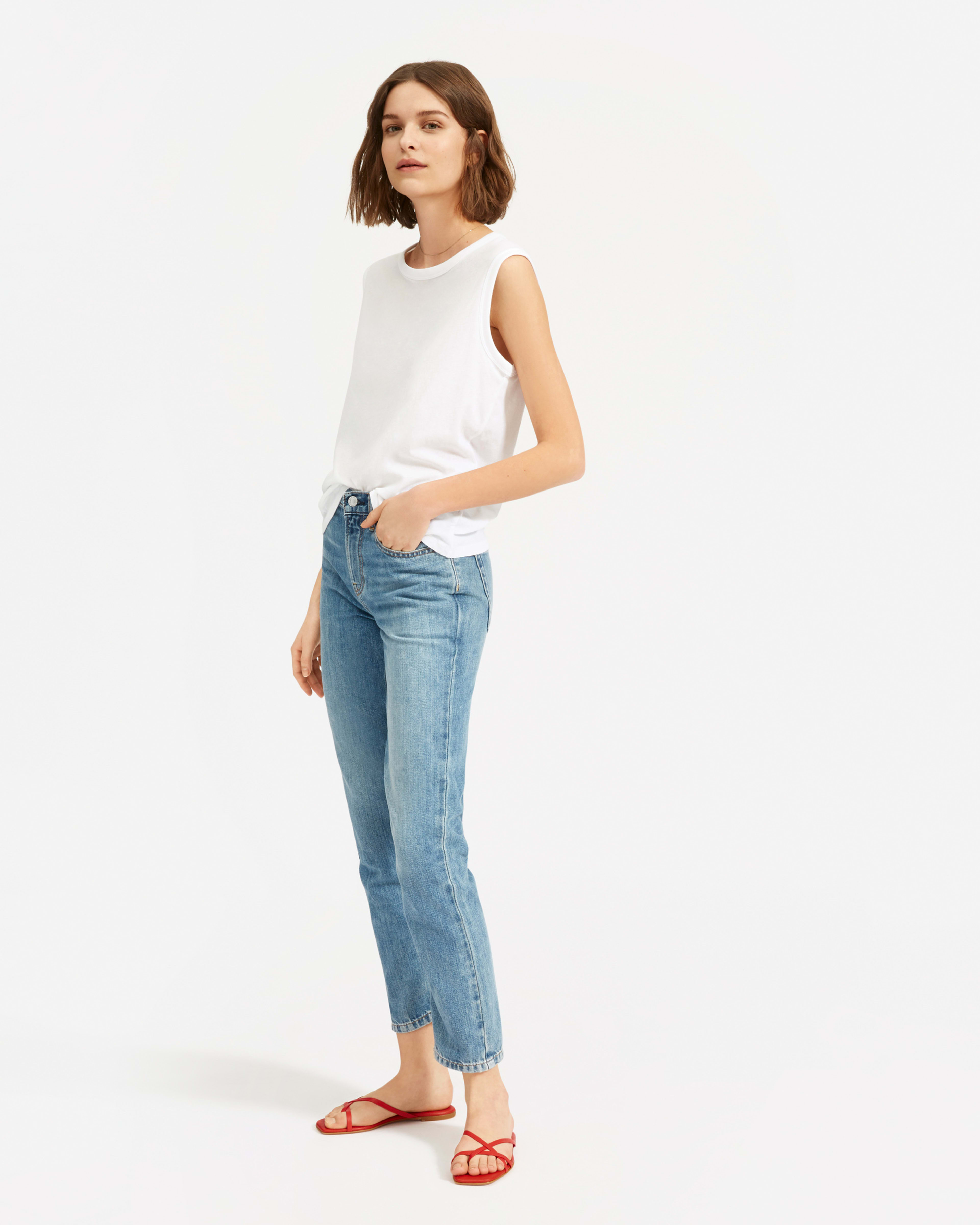 The Air Muscle Tank White – Everlane