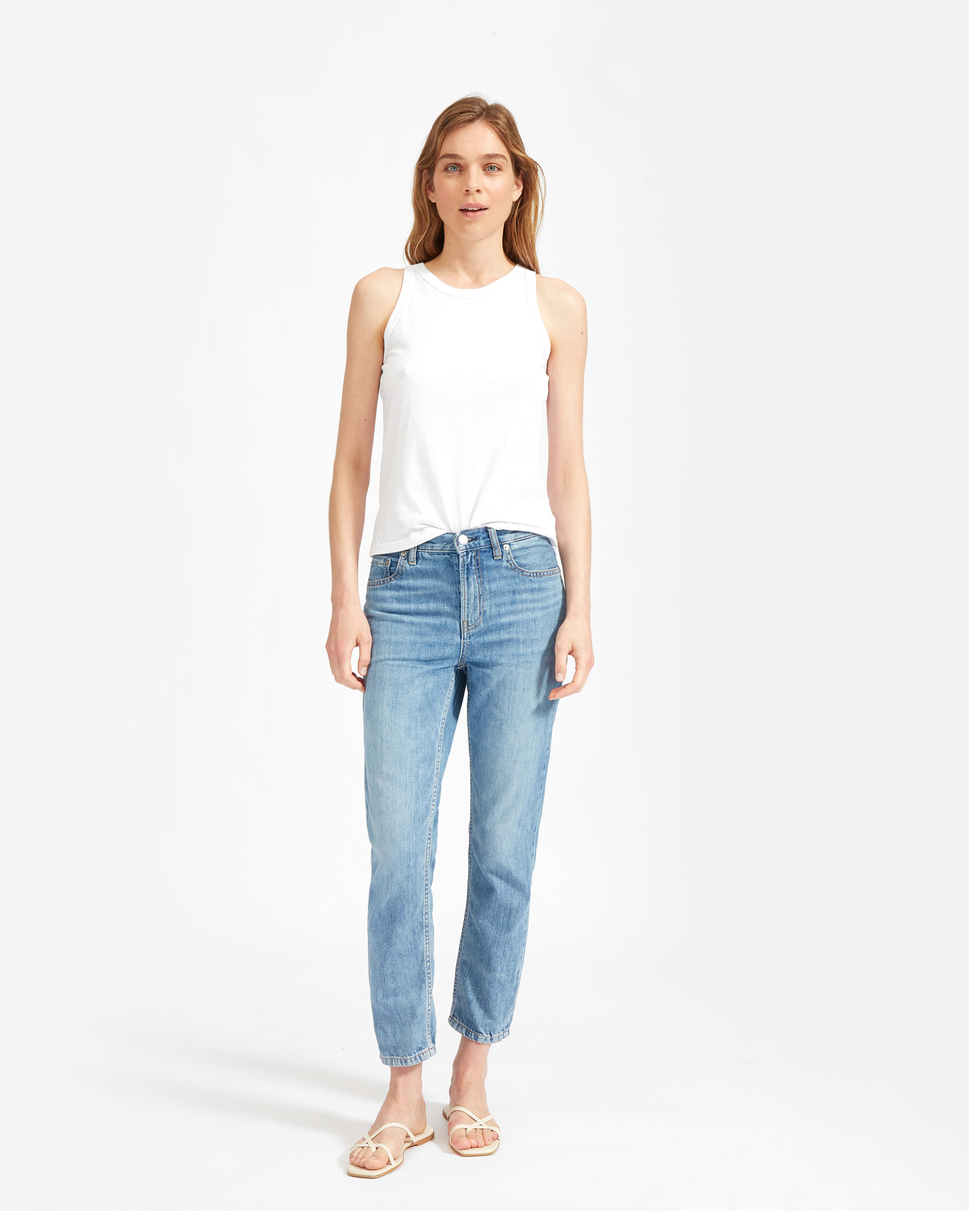 Tall Can't You Relax Straight Leg Jeans - Light Wash