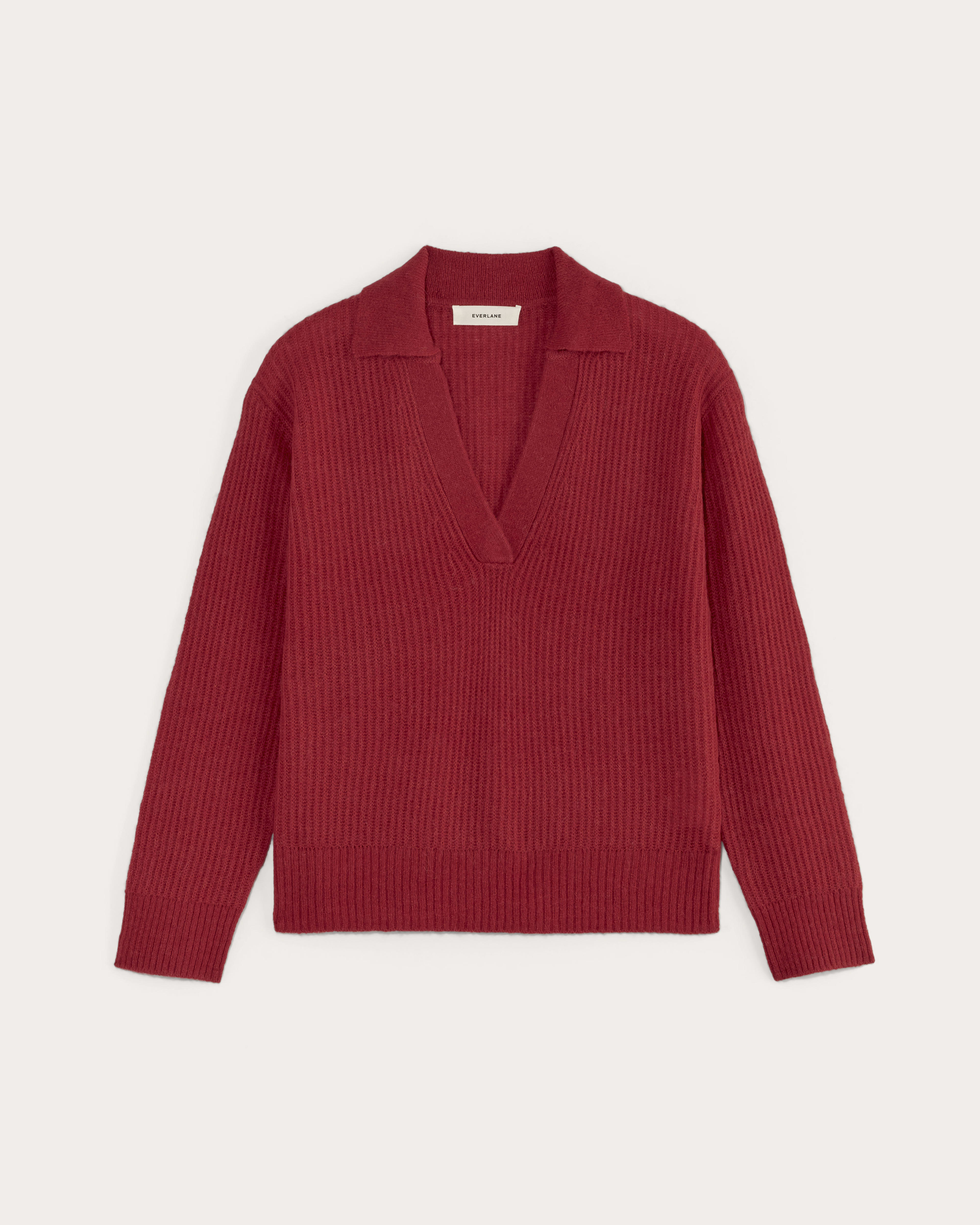 Everlane red sweater discount