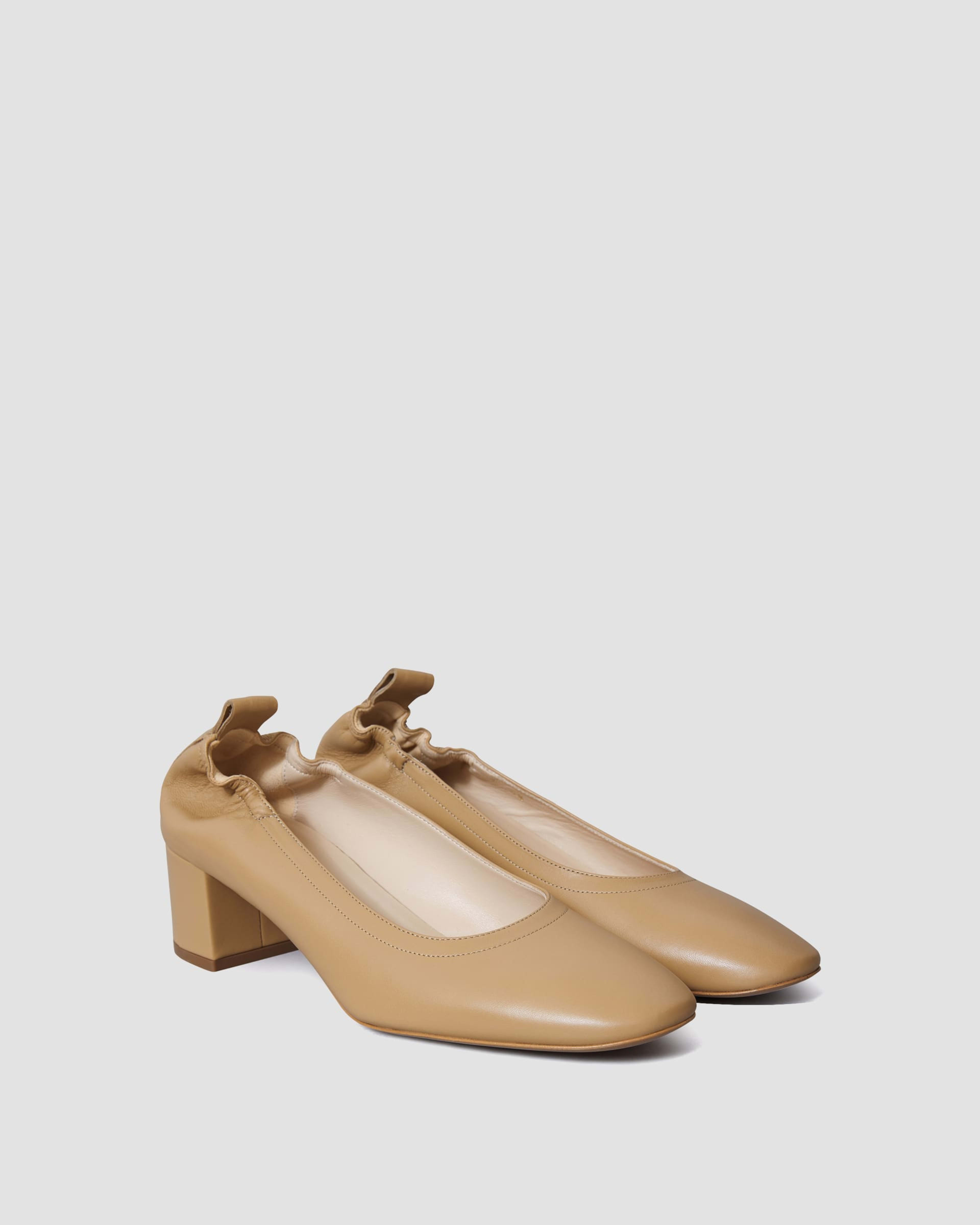 The Day Heel Light Taupe Everlane