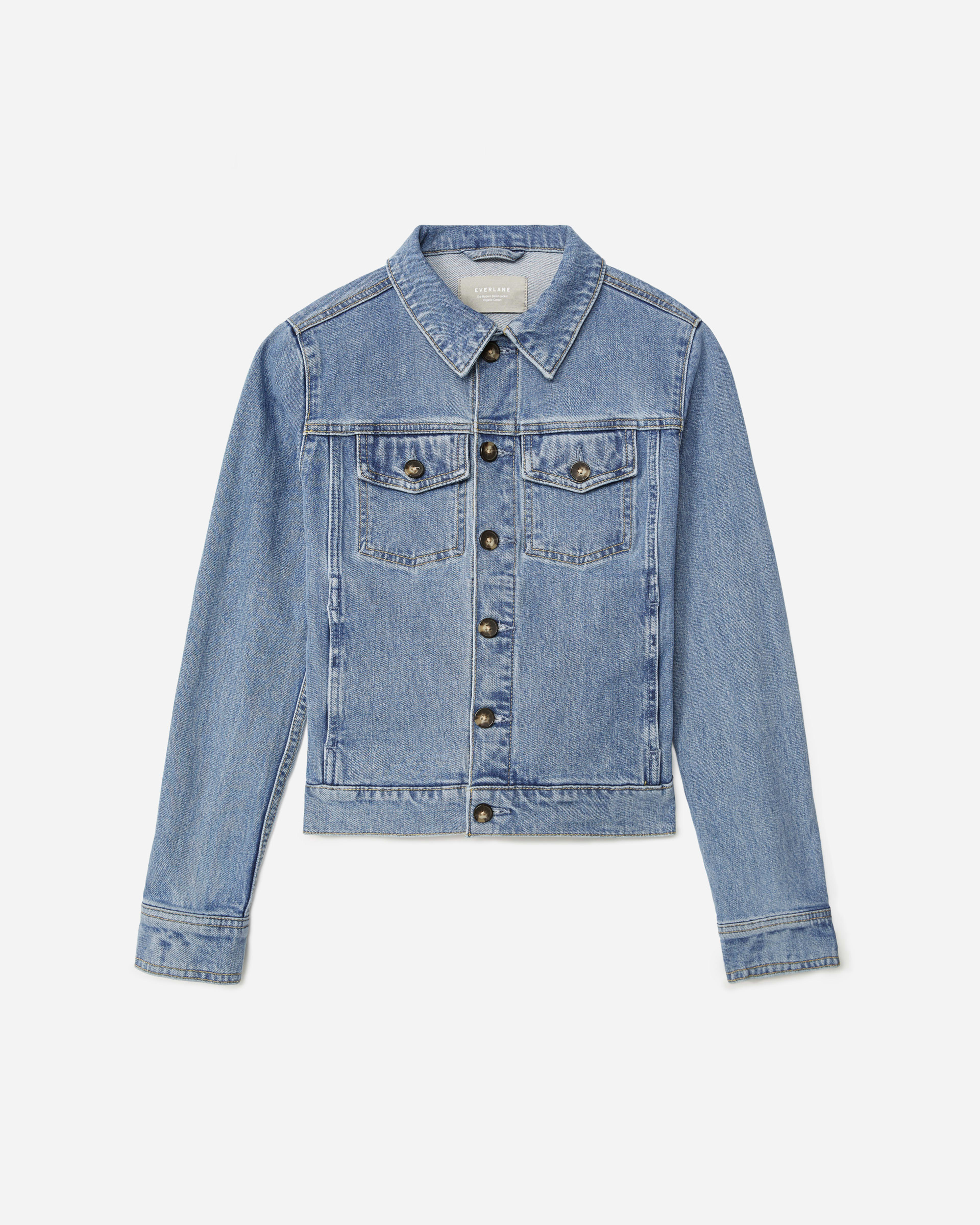 The Modern Jean Jacket Stone-Washed Sky – Everlane