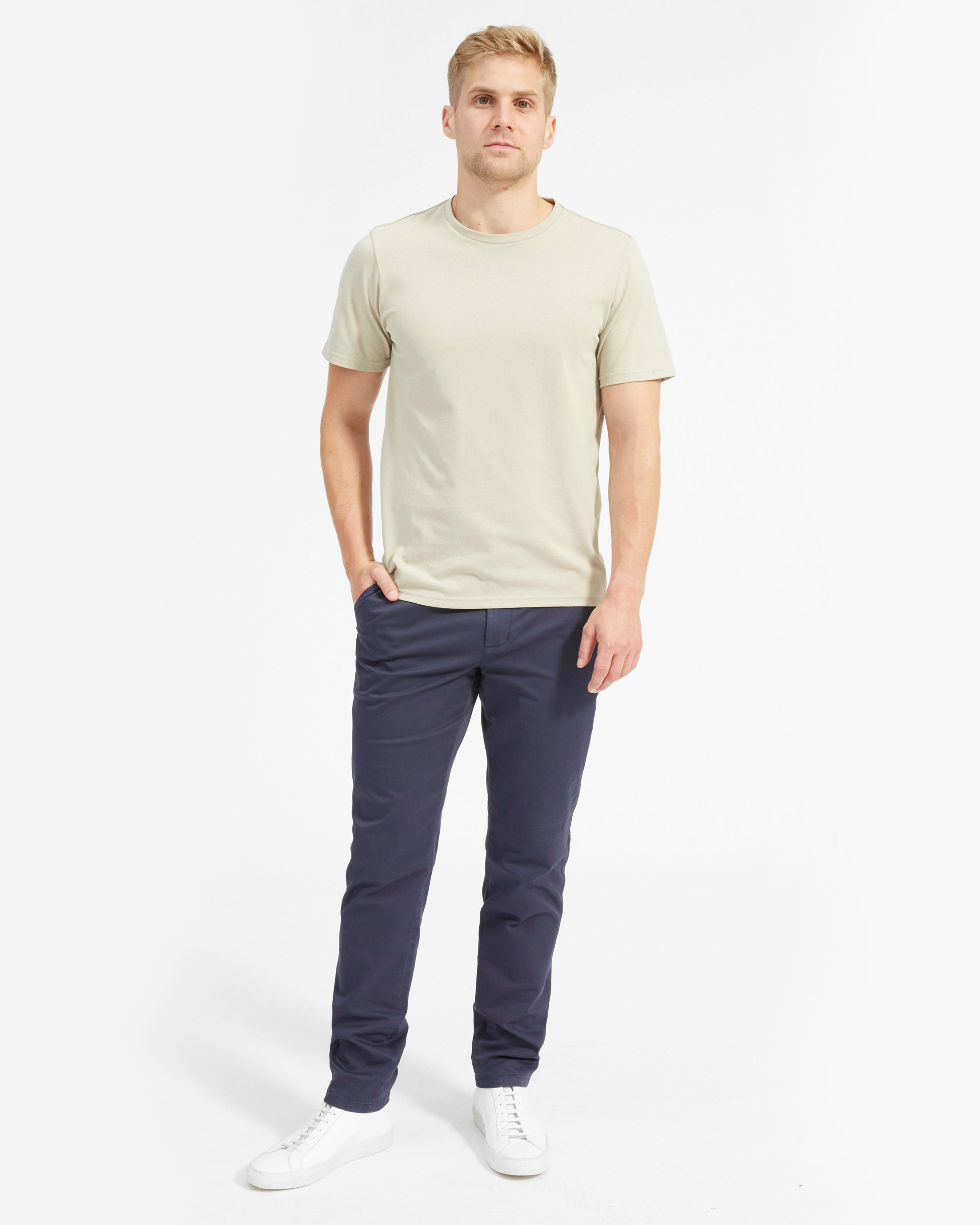 The Midweight Athletic Chino Navy Everlane