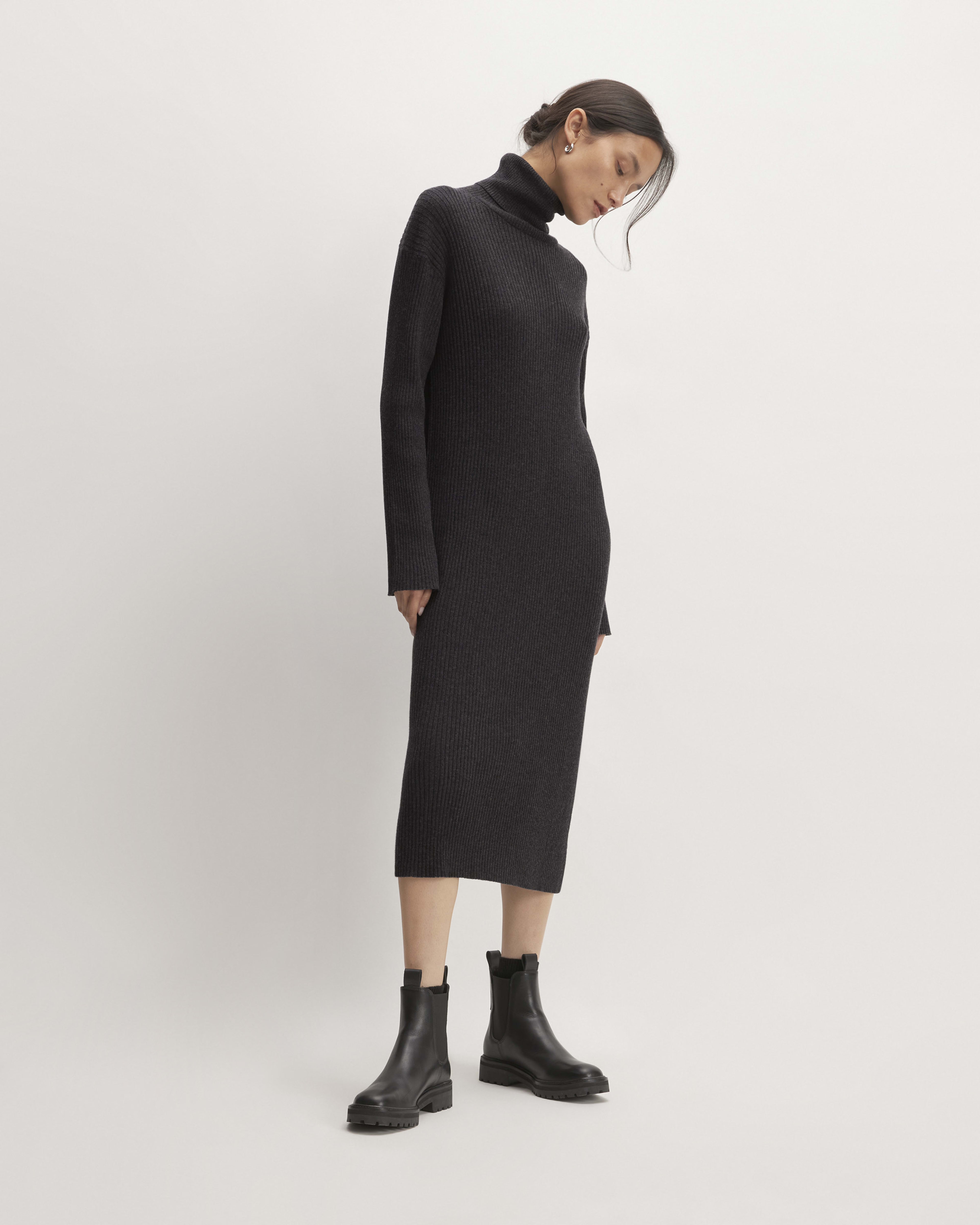 The Mock Neck Dress You Didn't Know You Needed