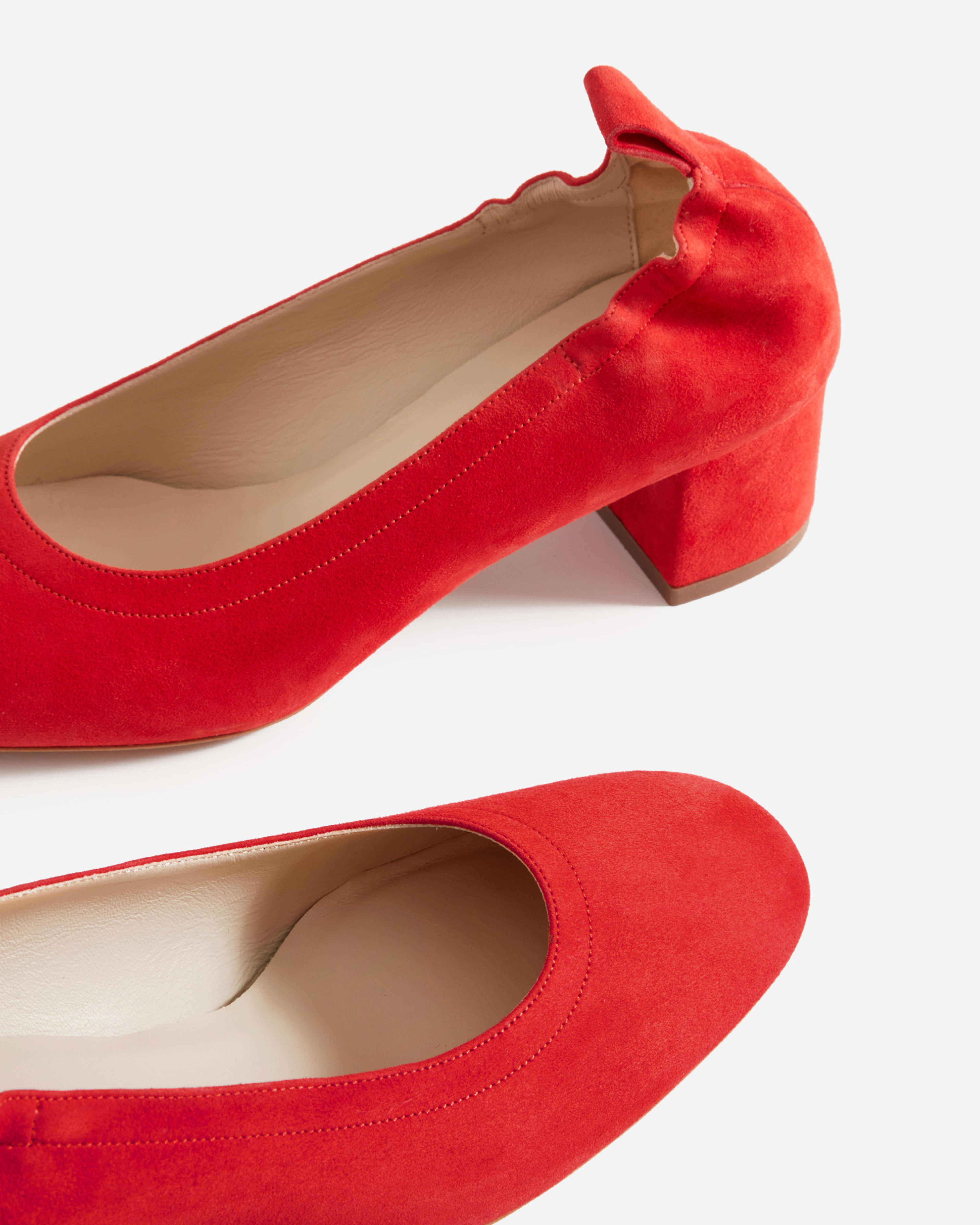everlane red day heel