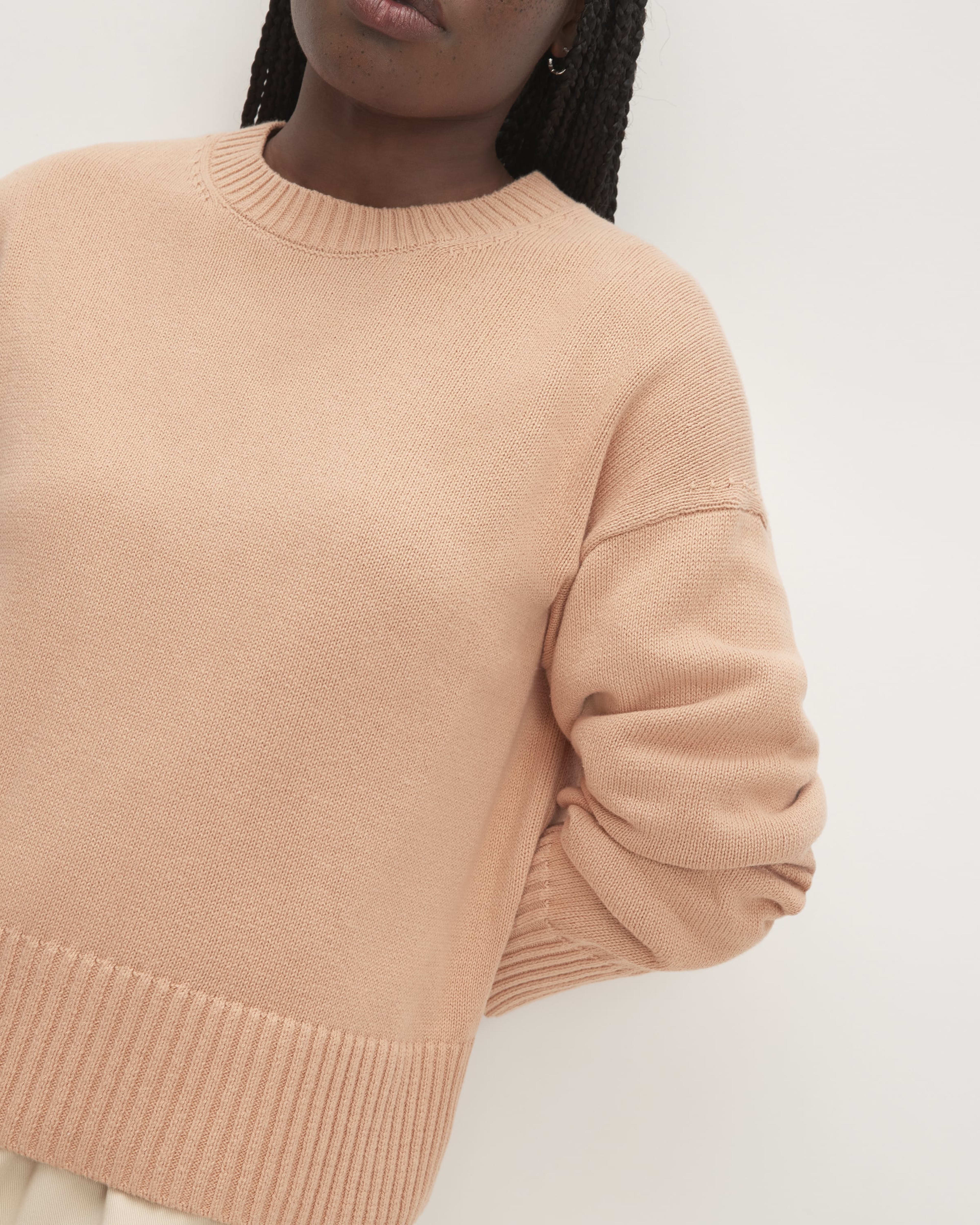 Pink Organic Quilted Sweat