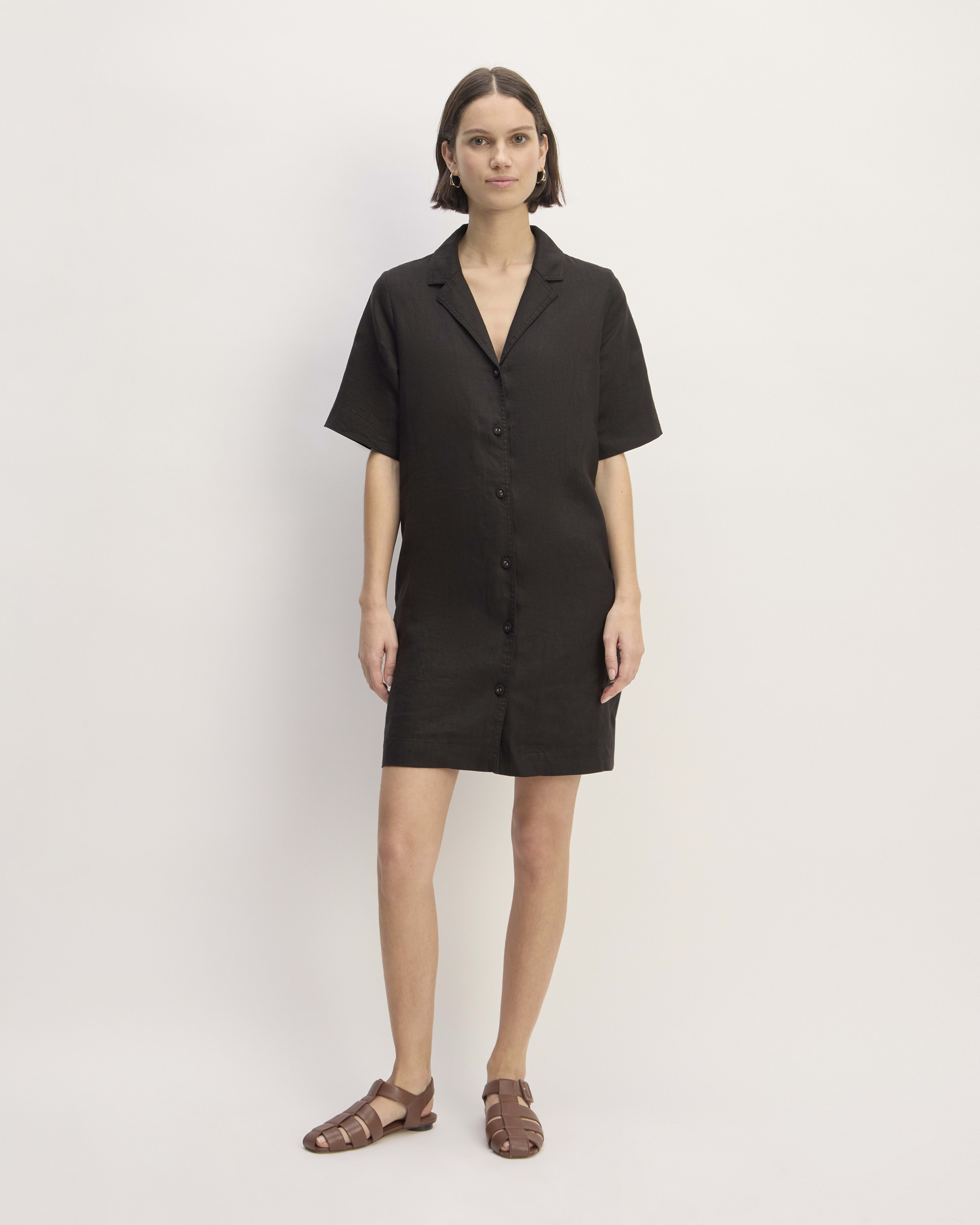 Everlane linen shirt dress online