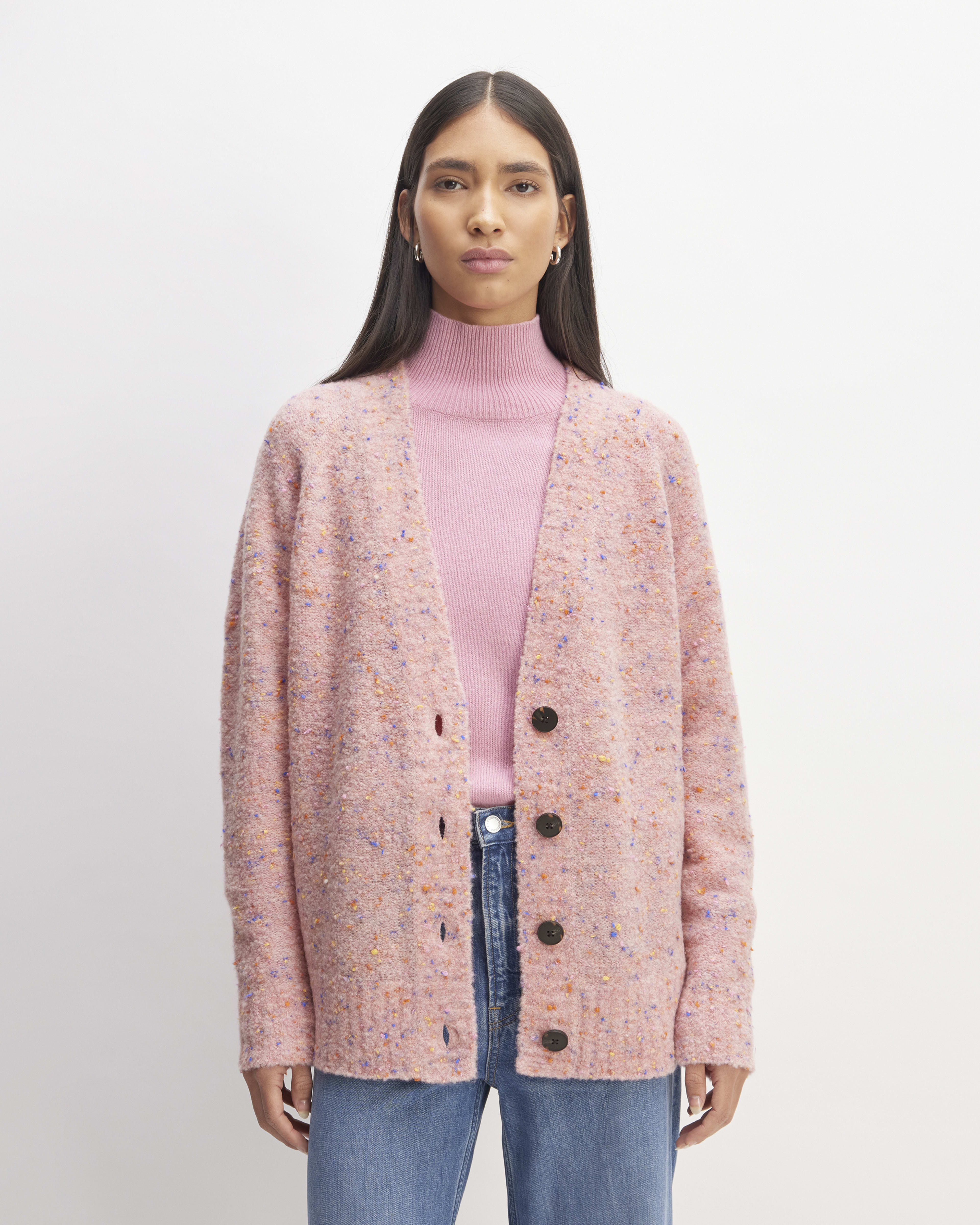 Confetti Sweater- Pink