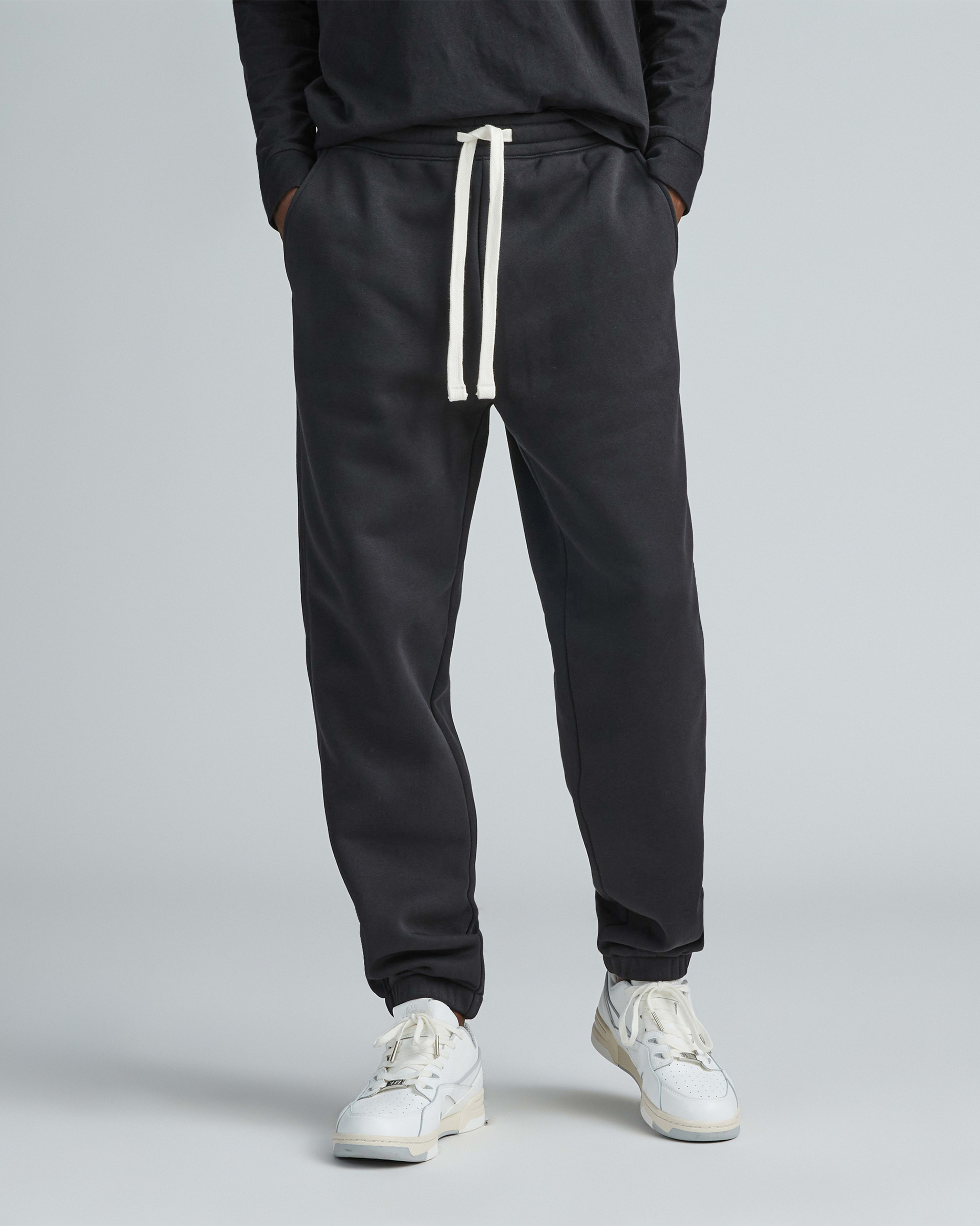 PacSun Washed Black Jogger Sweatpants