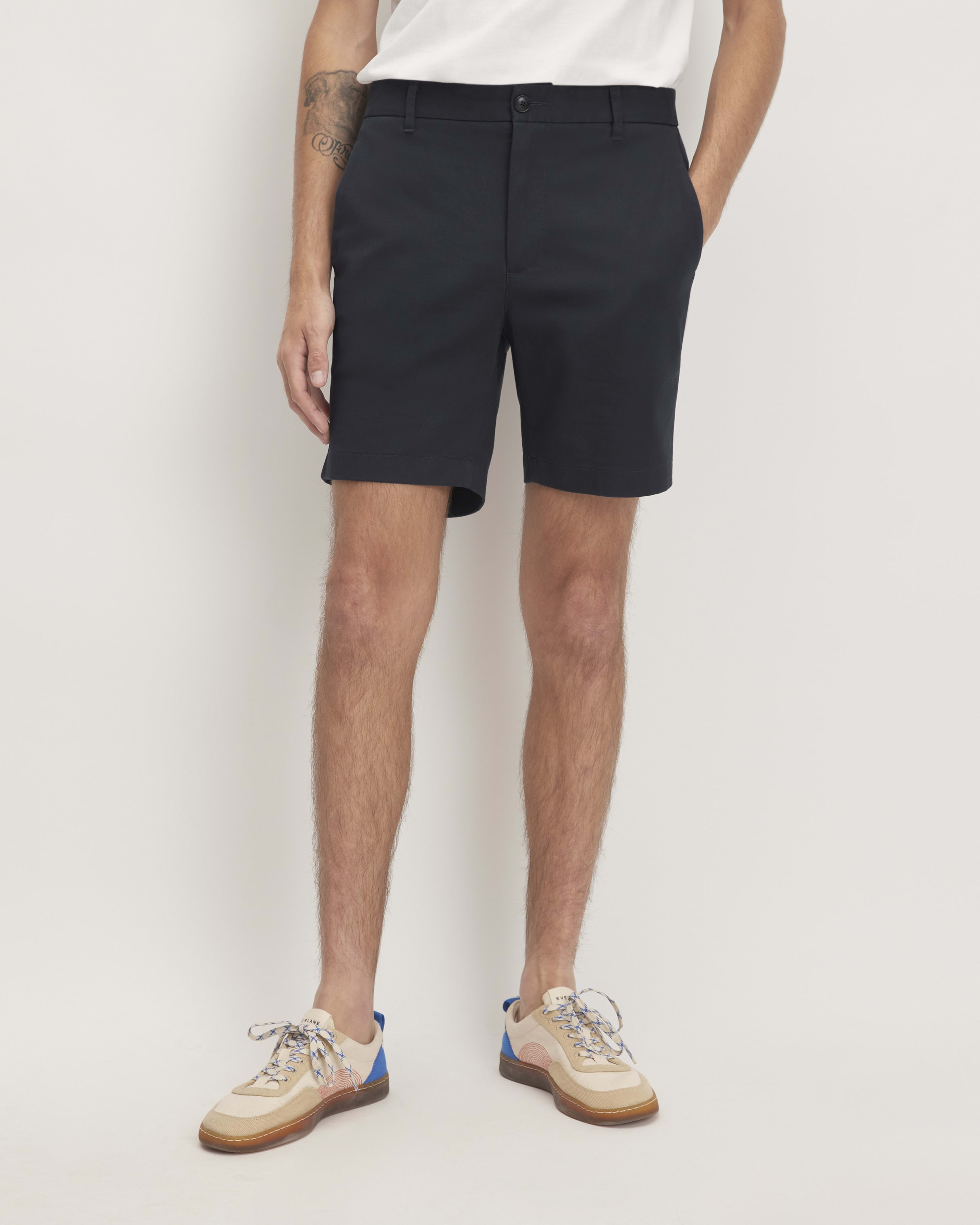 The 7 Slim Fit Performance Chino Short Stone – Everlane