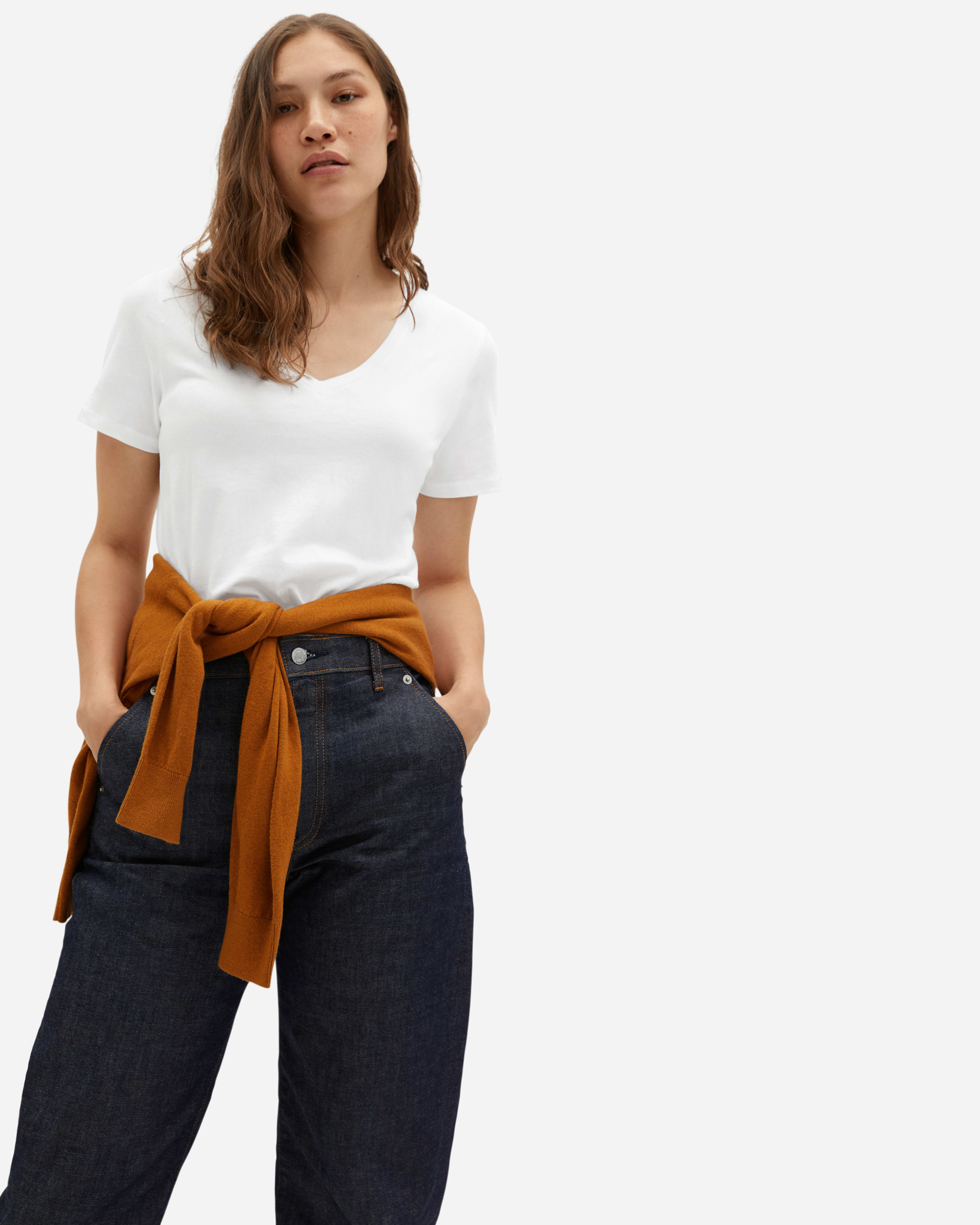 Everlane V-neck, U-neck, Box Cut, and Drop Shoulder T-Shirt Reviews  {updated May 2018} — Fairly Curated