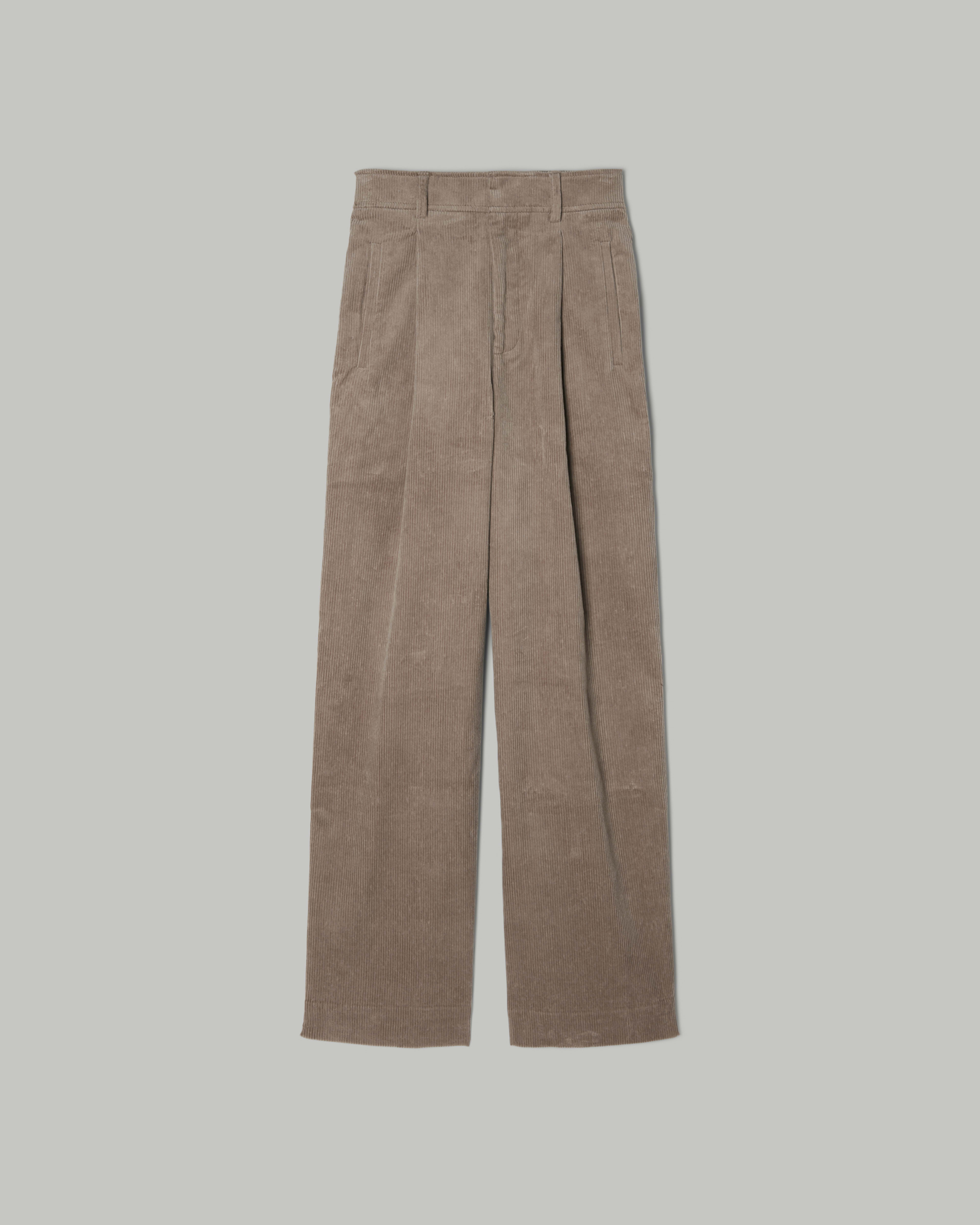 The Corduroy Way-High® Drape Pant Taupe Grey – Everlane