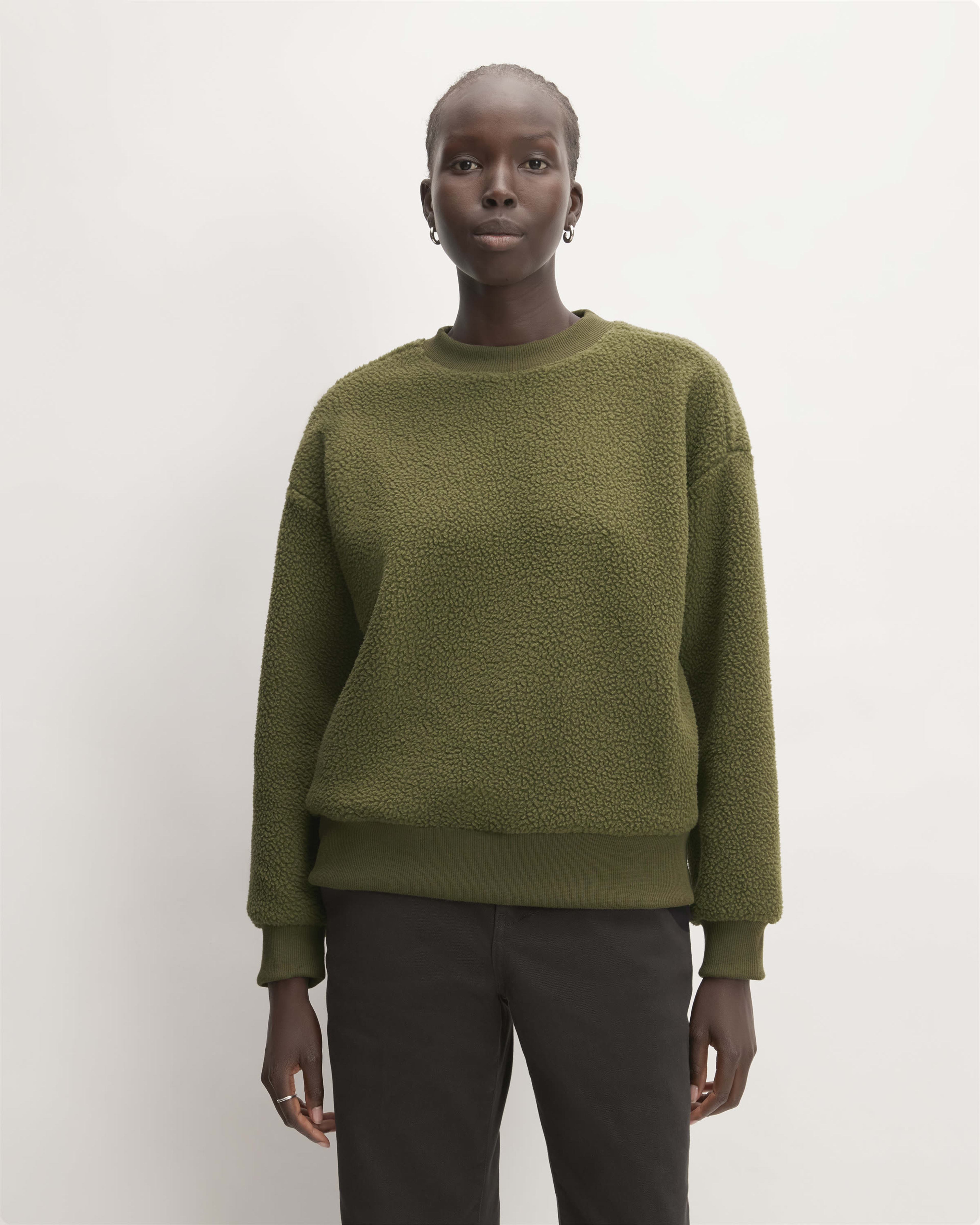 Renew fleece online sweatshirt everlane