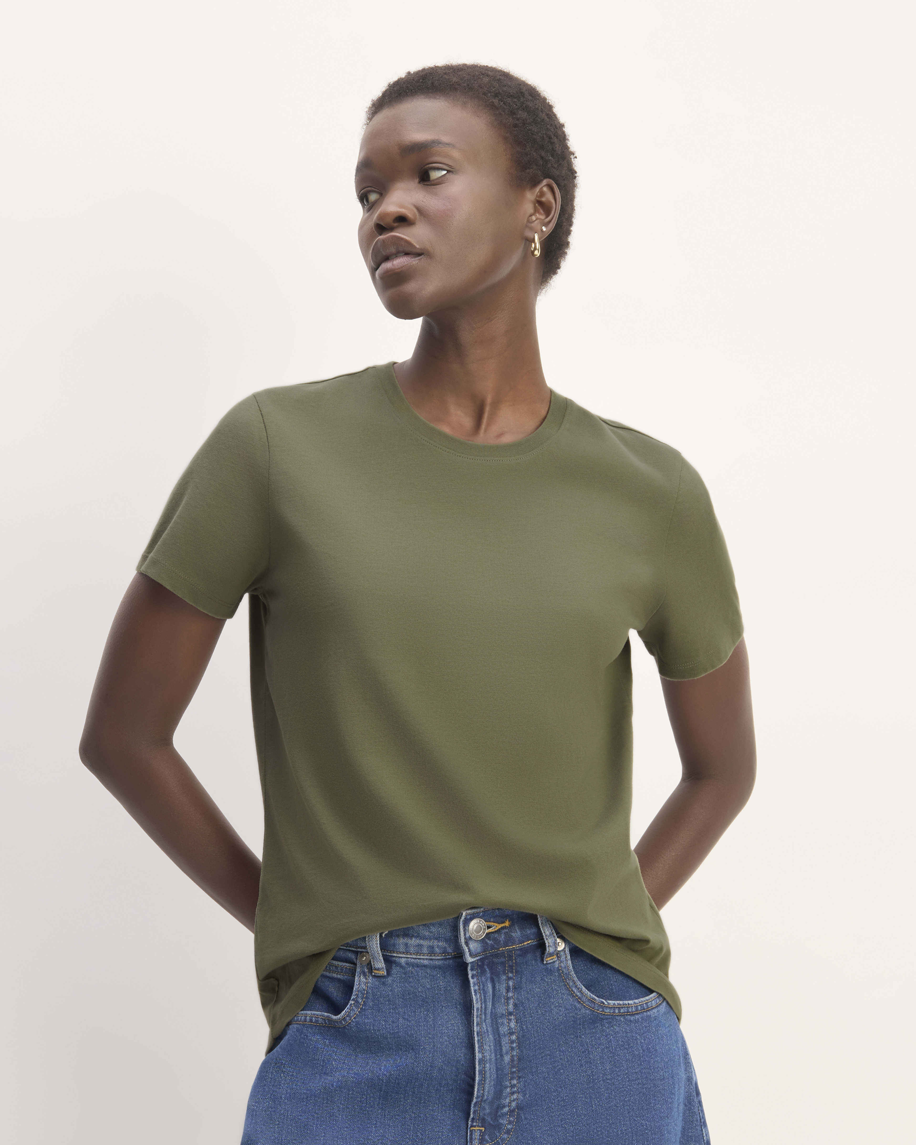 Everlane box cut tee dress cheap
