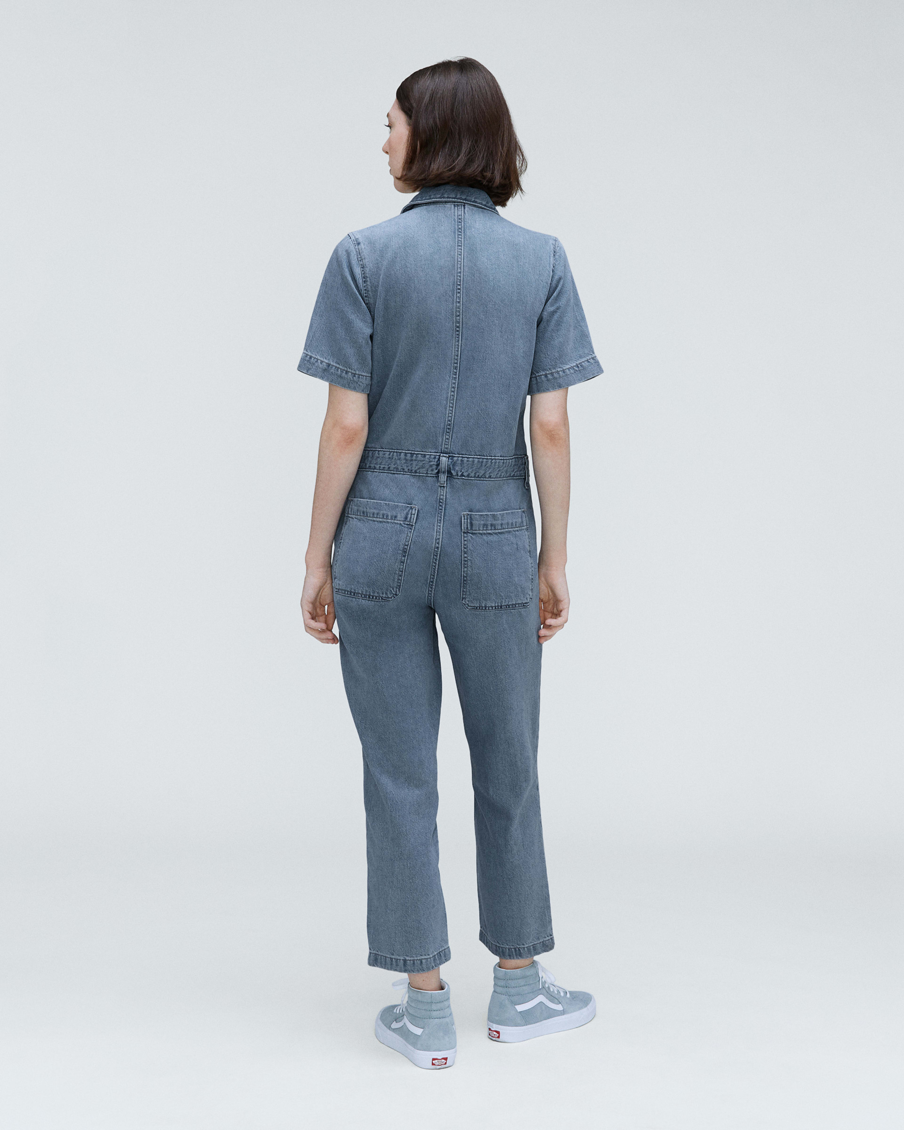 The Supersoft Jean Coverall Shallow Water – Everlane