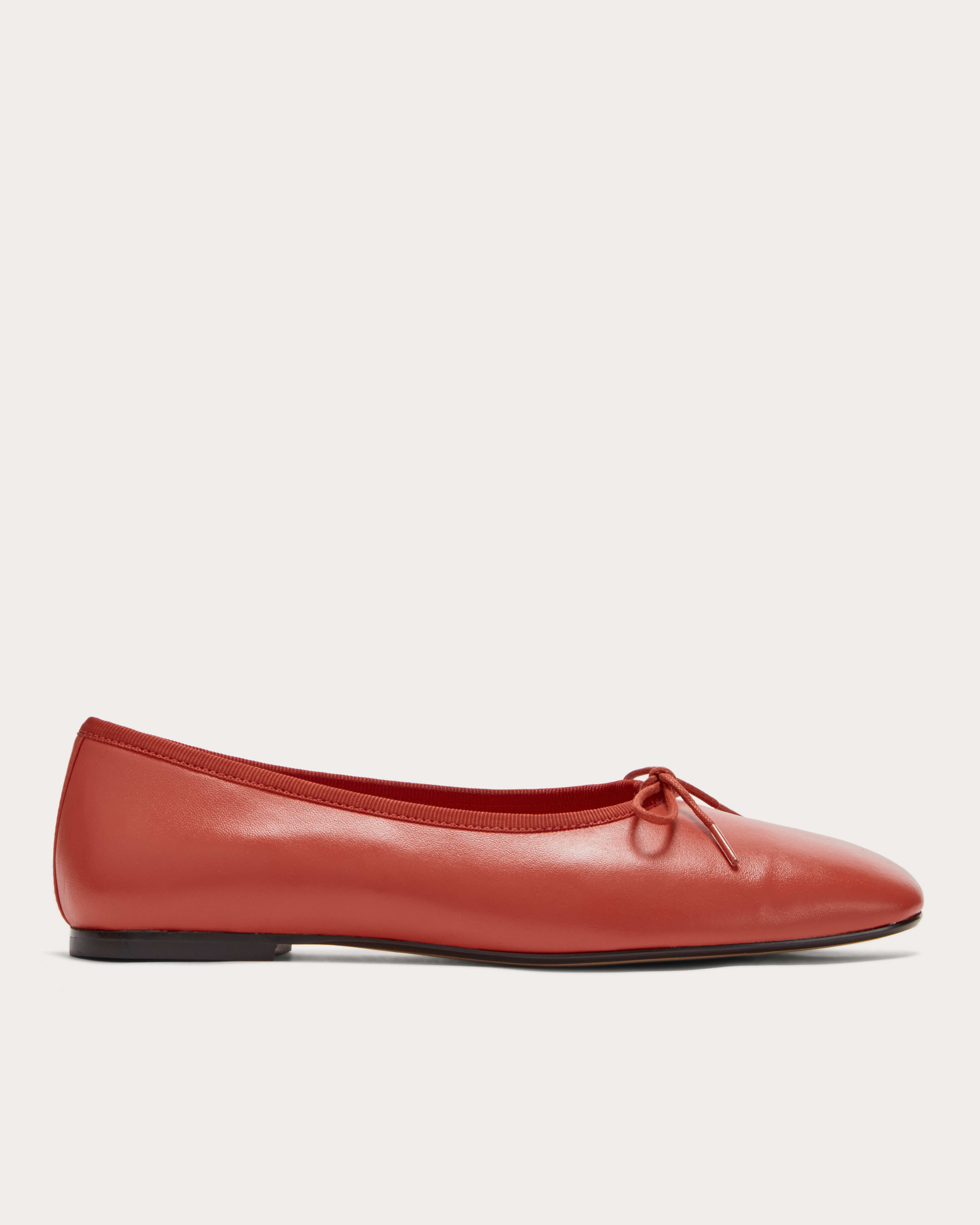 Everlane red suede day heel new arrivals
