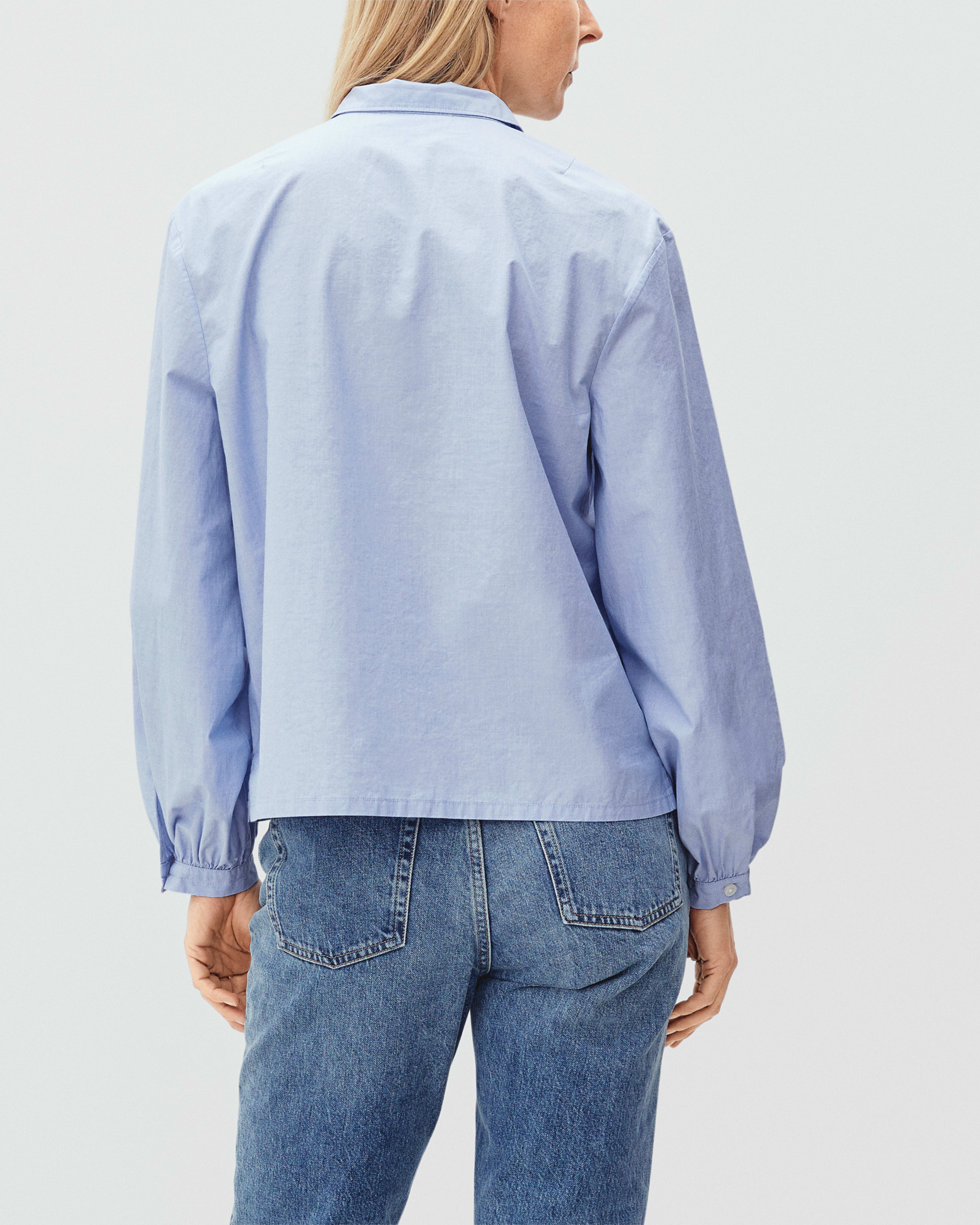 The Organic Cotton Prep Shirt Light Blue – Everlane