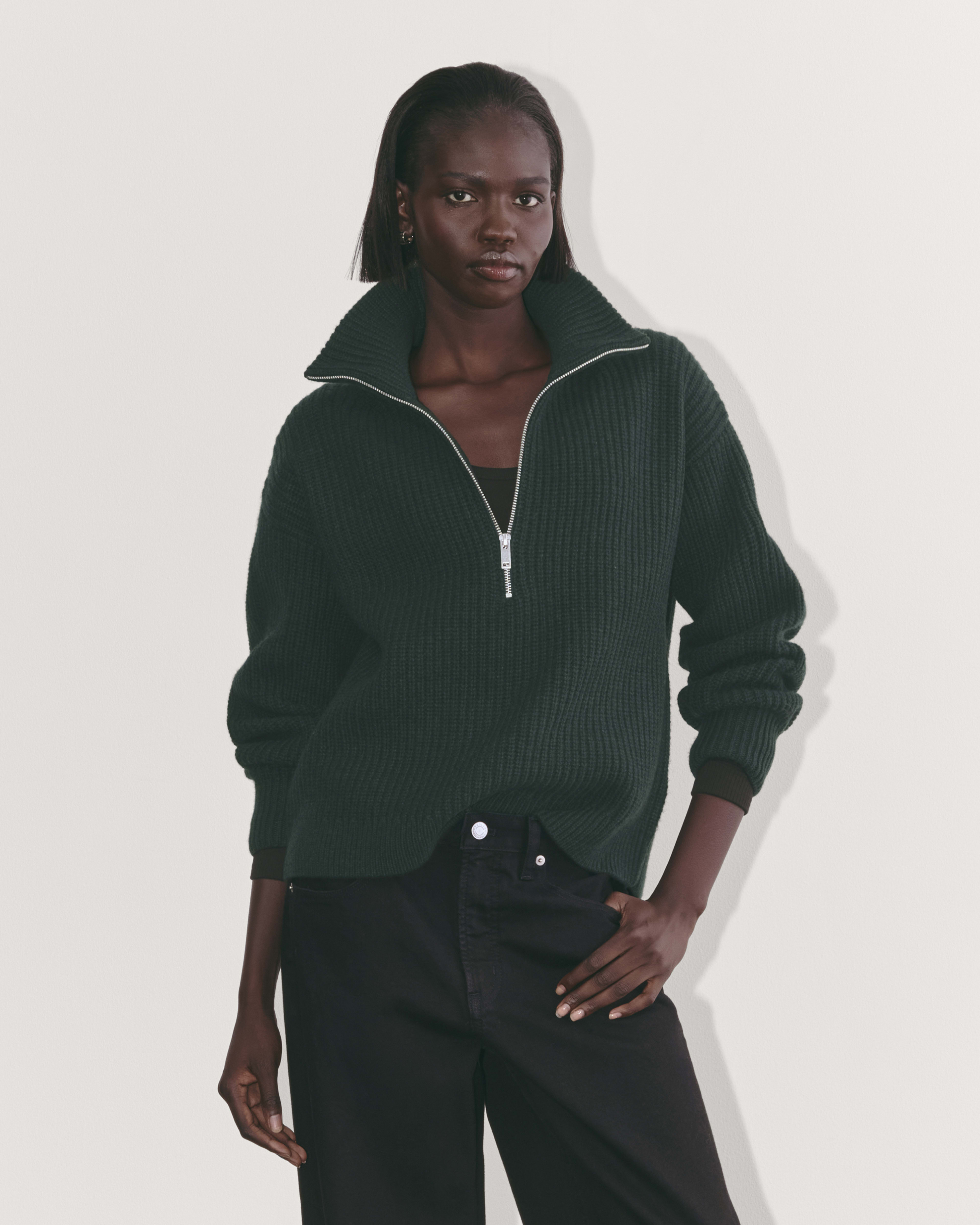 The Puffer Vest Dark Forest Everlane
