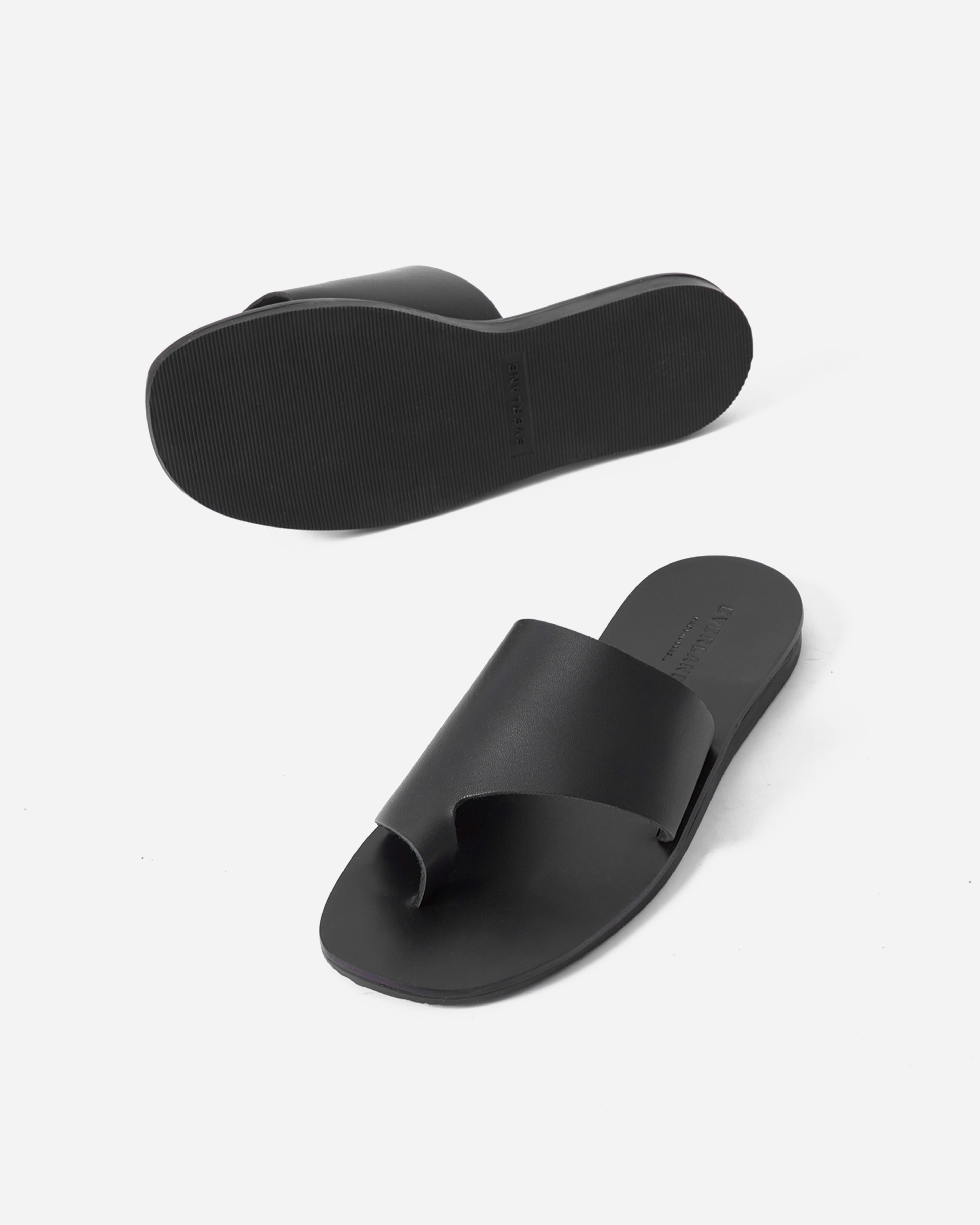 The Day ToePost Sandal Black Everlane