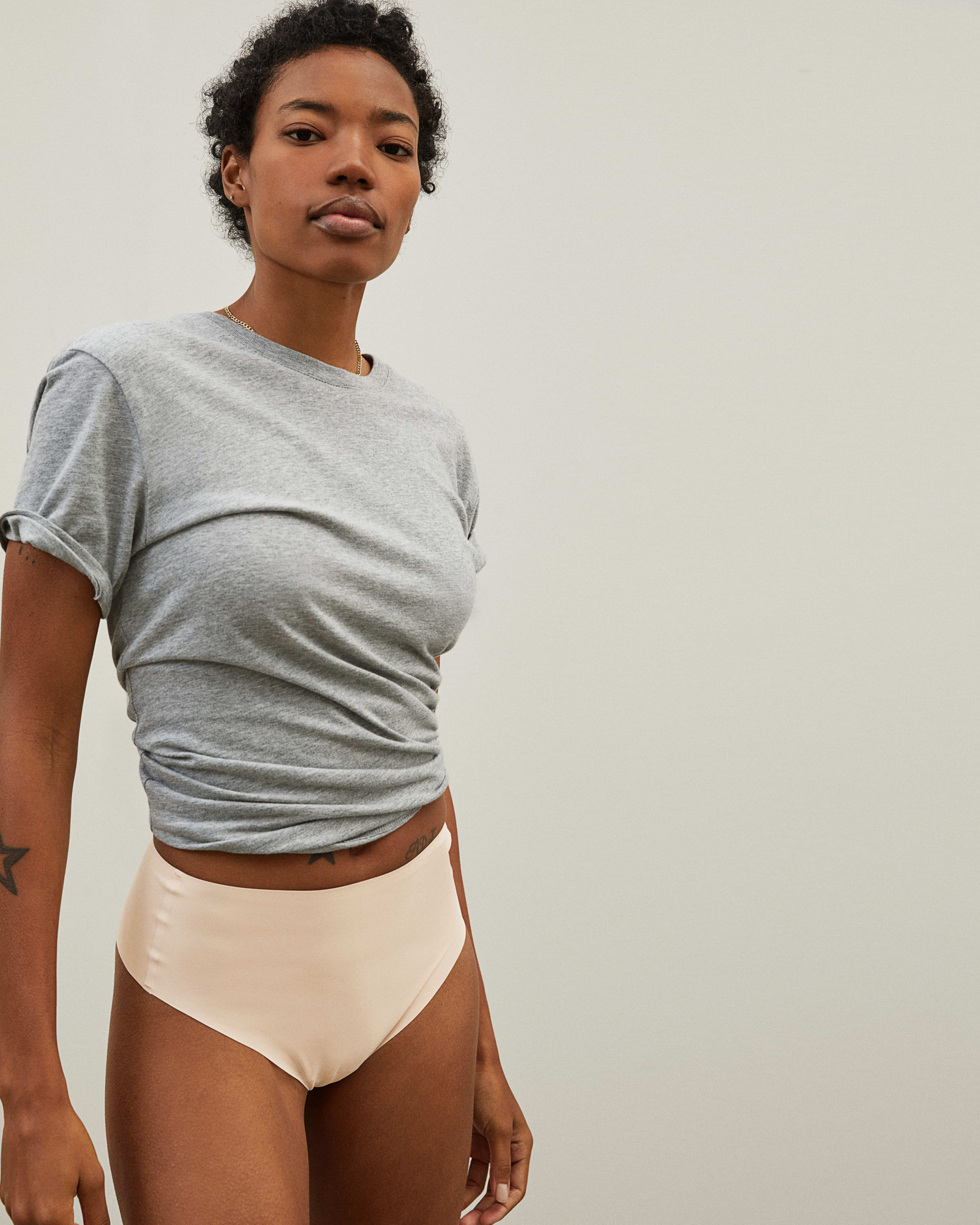 Women's Invisible Intimates in Tan