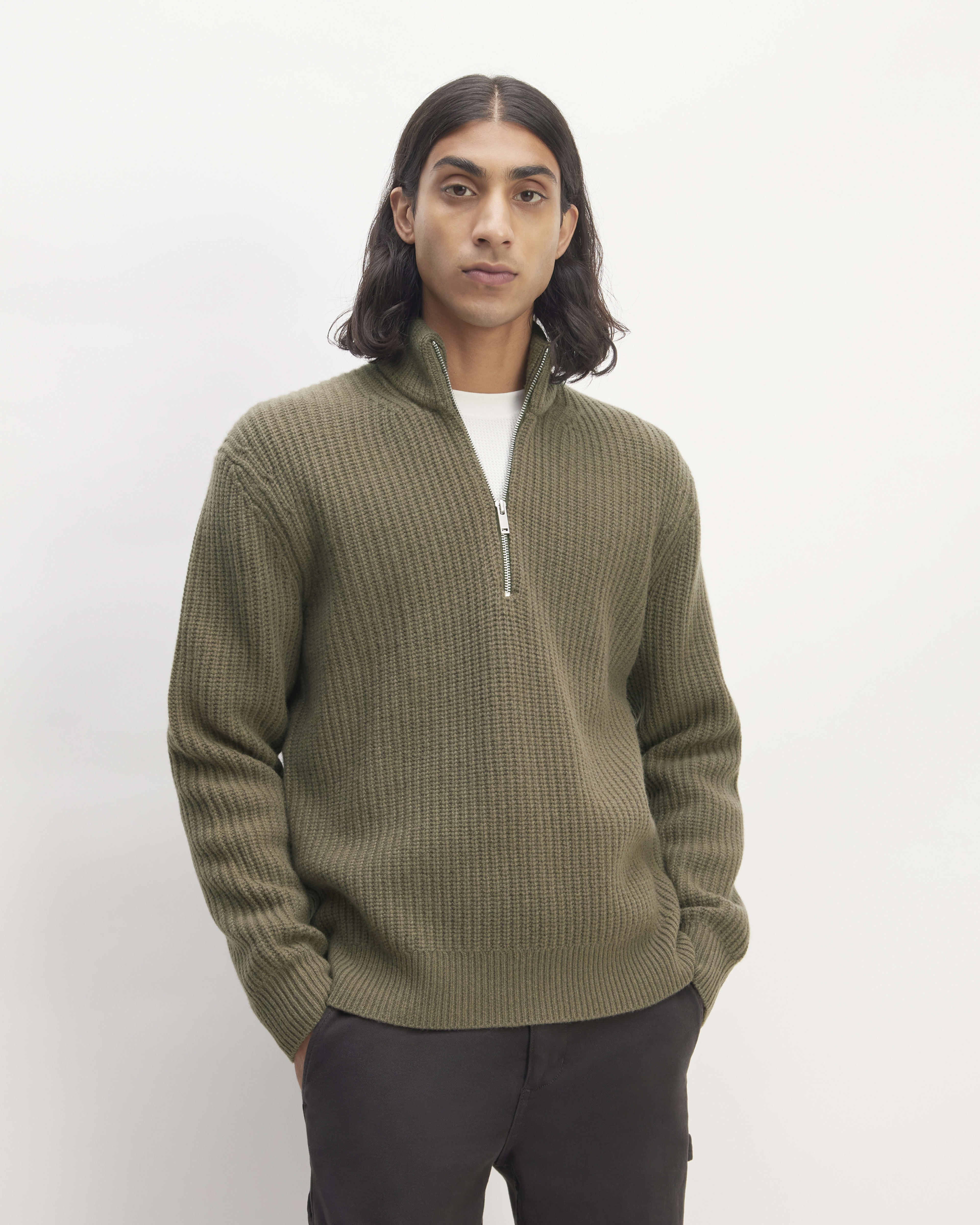 The Half-Zip Sweater, A Perfect Transitional Piece for Men