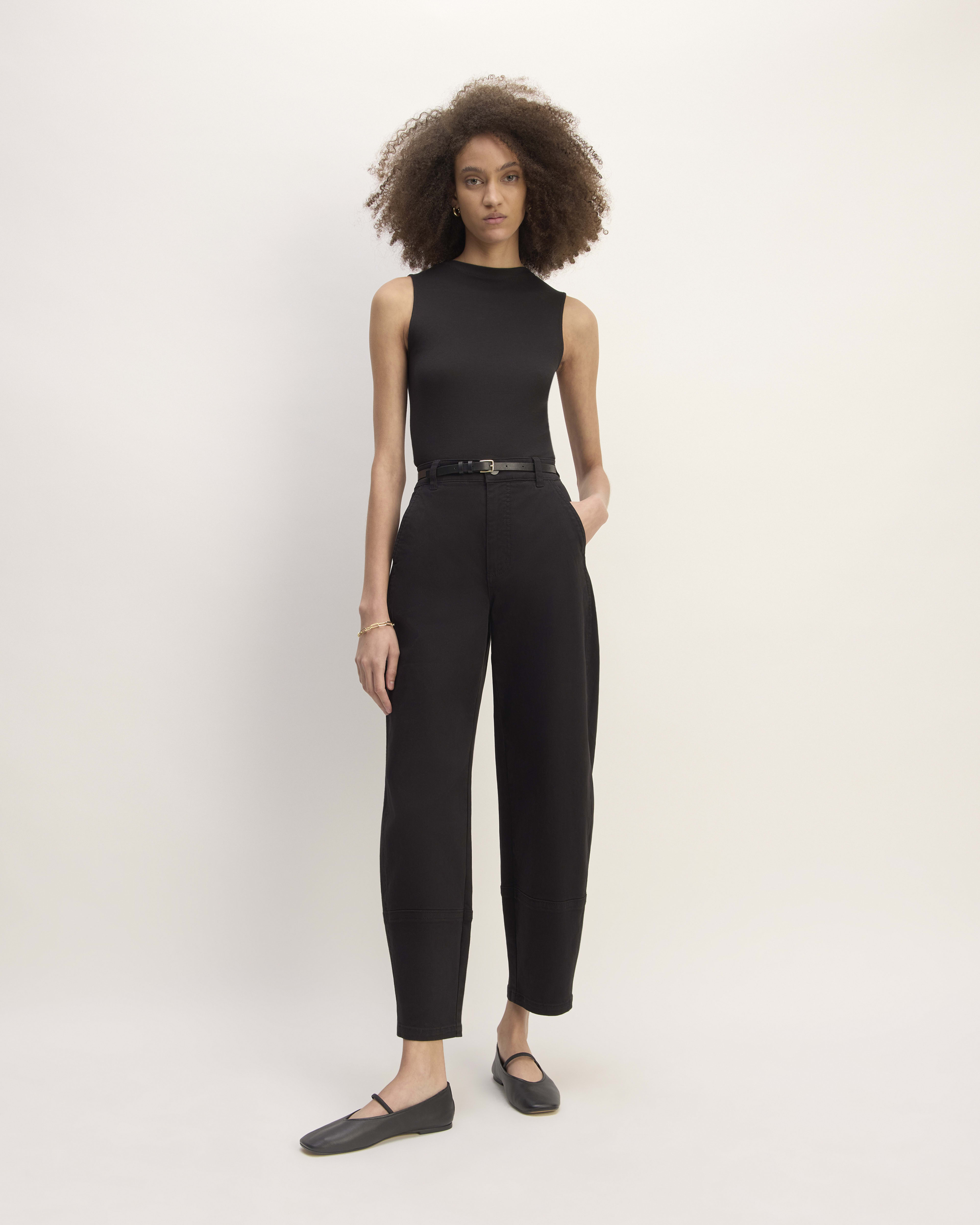 The Slim-Leg Crop Brass – Everlane