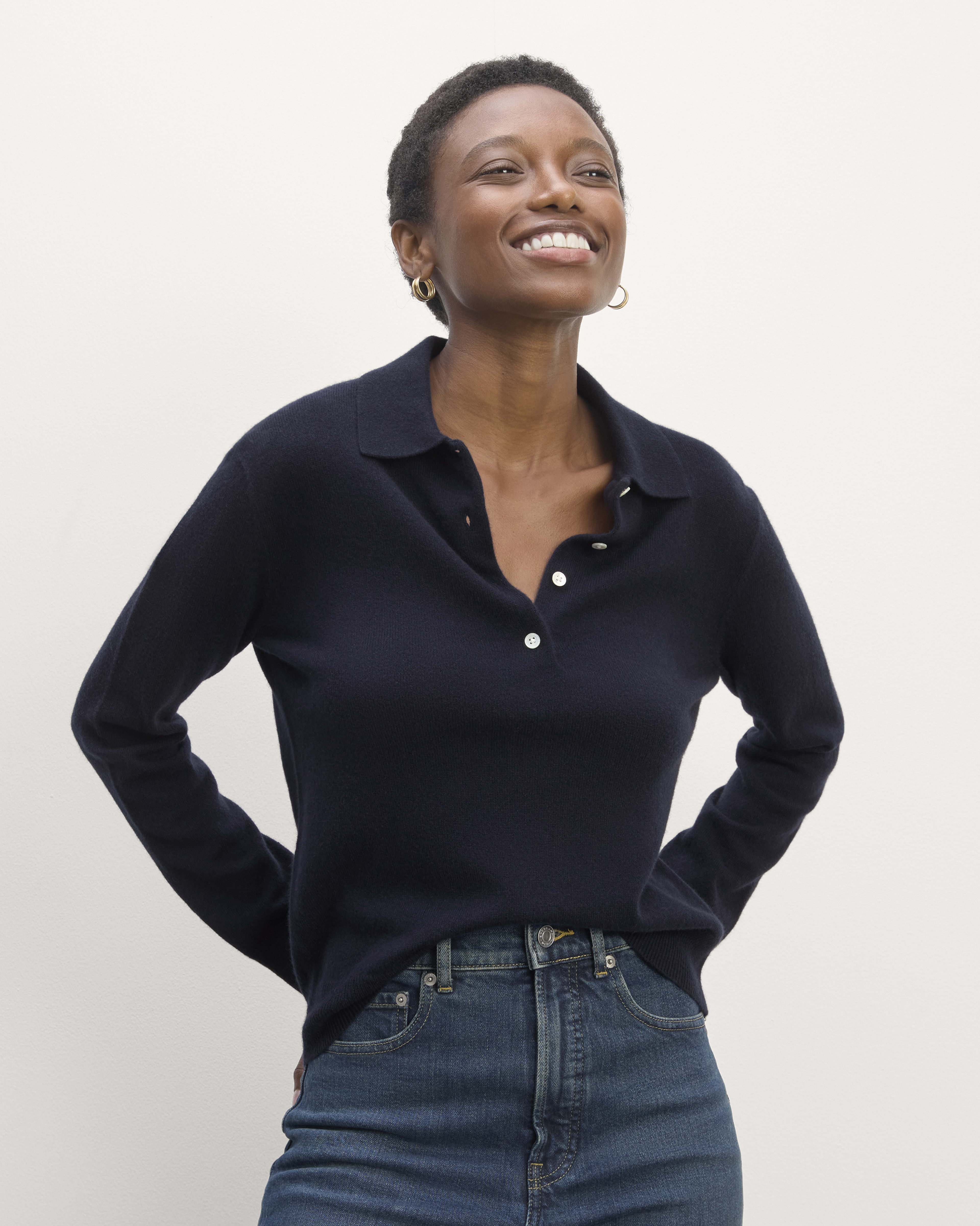 Everlane v neck cashmere online