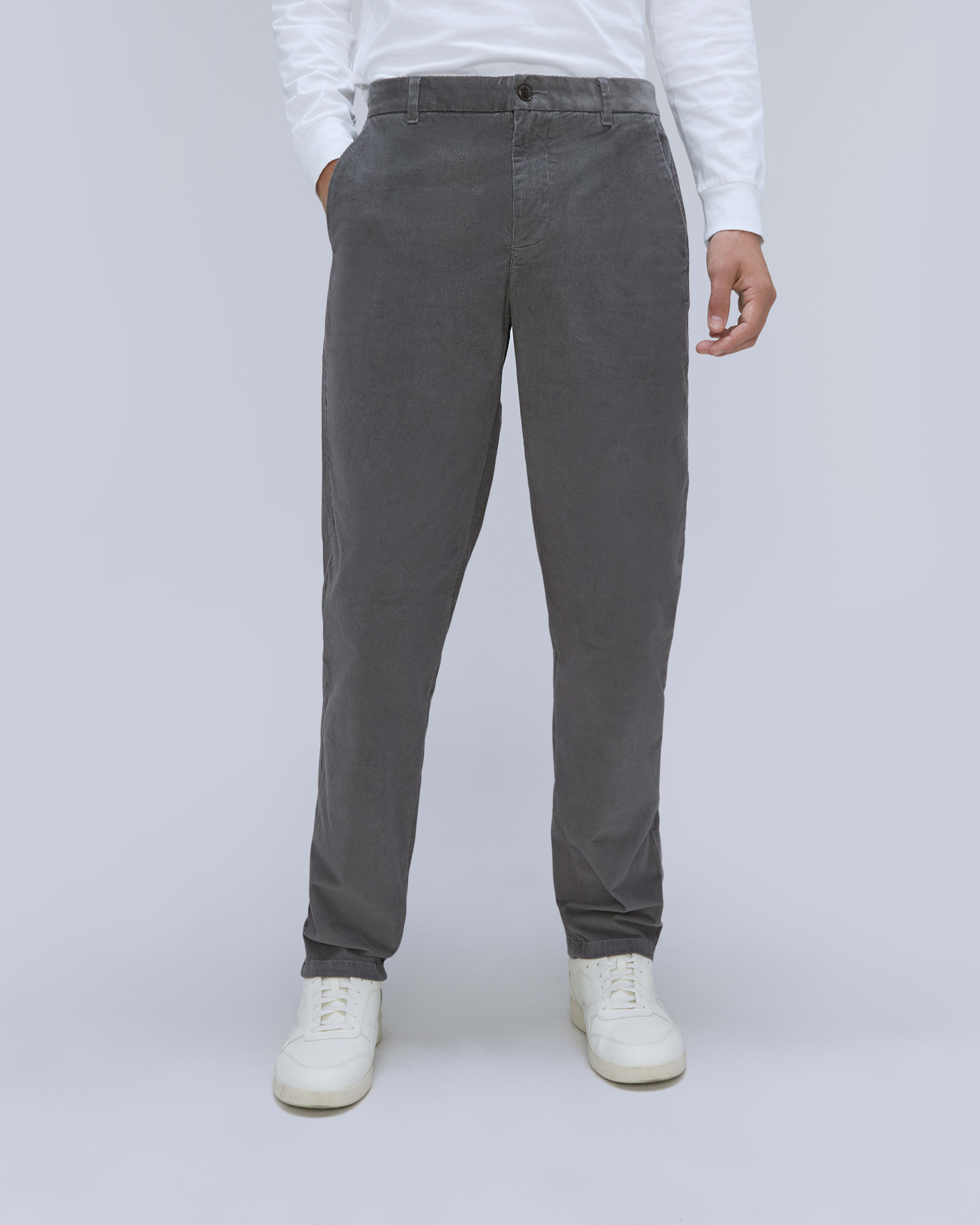 The Straight Fit Corduroy Pant Pewter Everlane