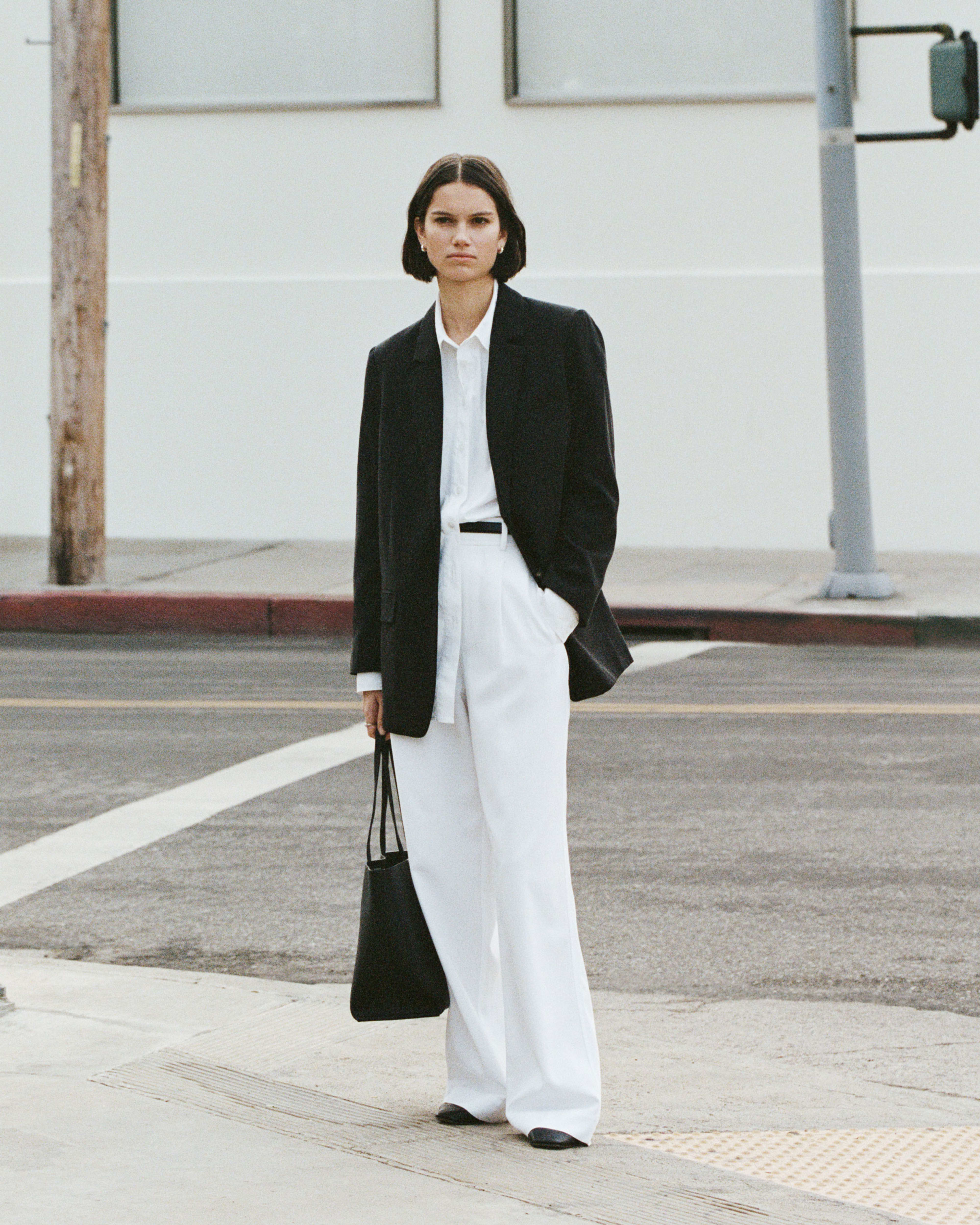 Just elegance new arrivals black trousers