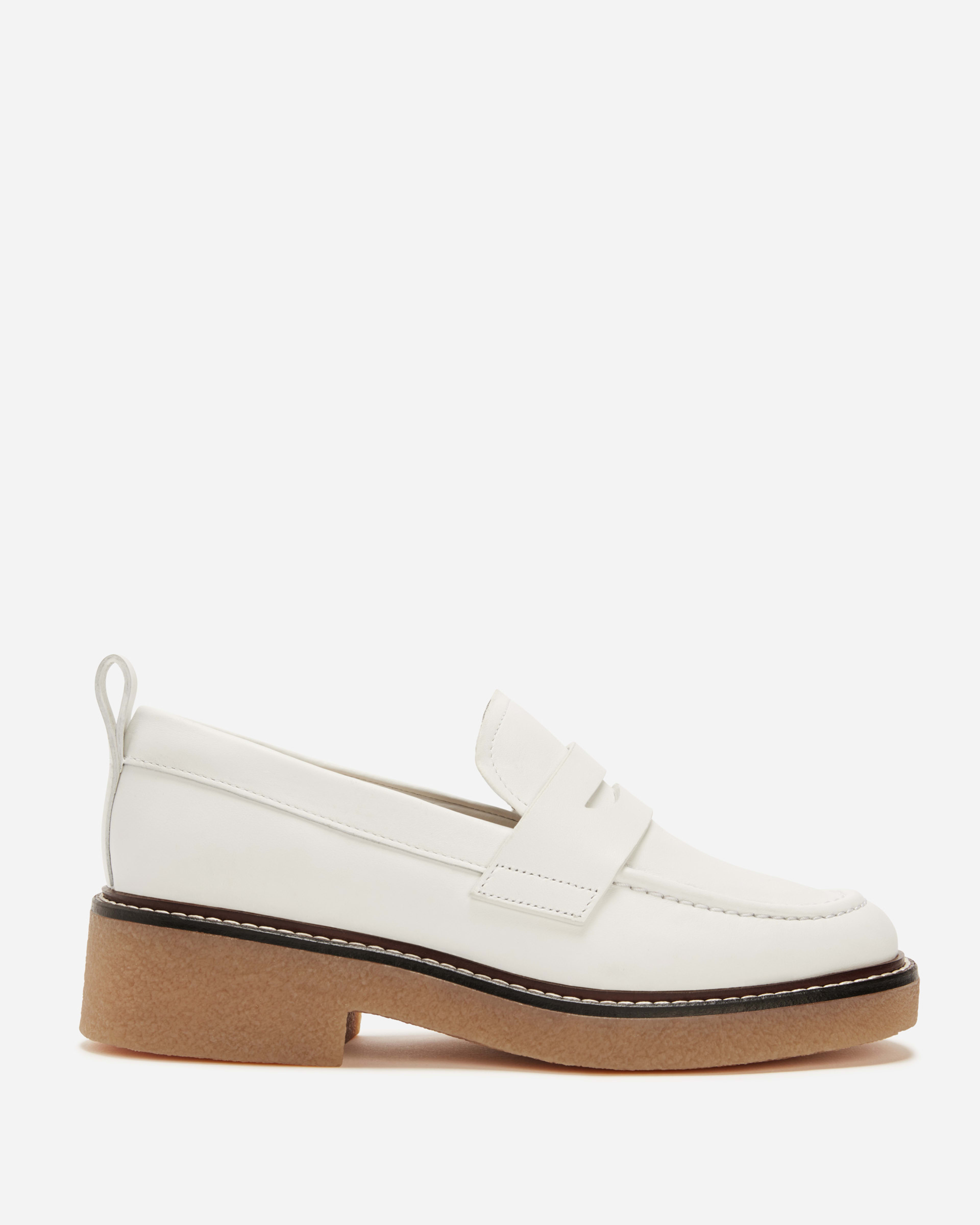 The Gum Sole Penny Loafer White – Everlane