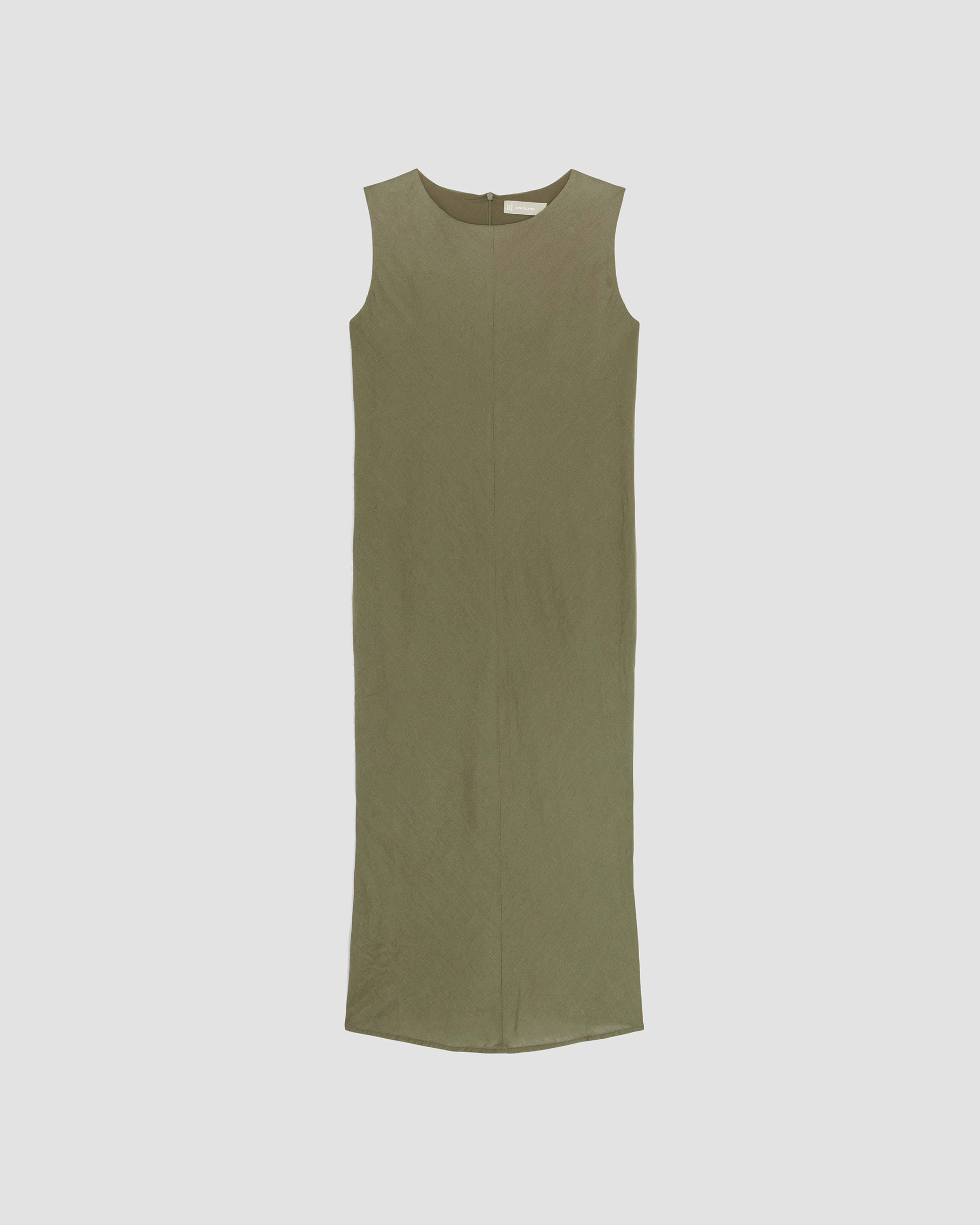 The Linen Bias Cut Dress Kalamata Everlane