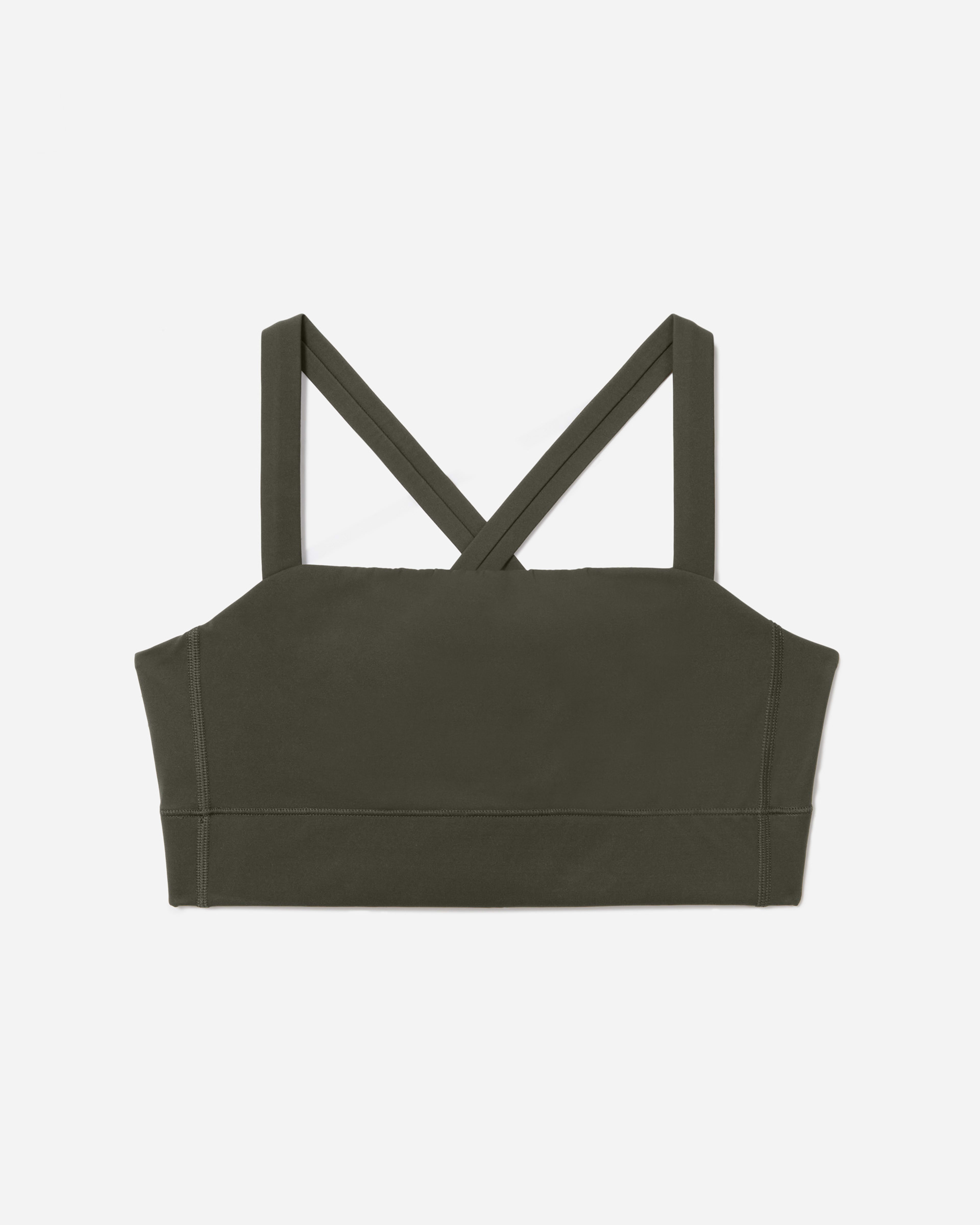 The Perform Cropped Top Dark Forest – Everlane