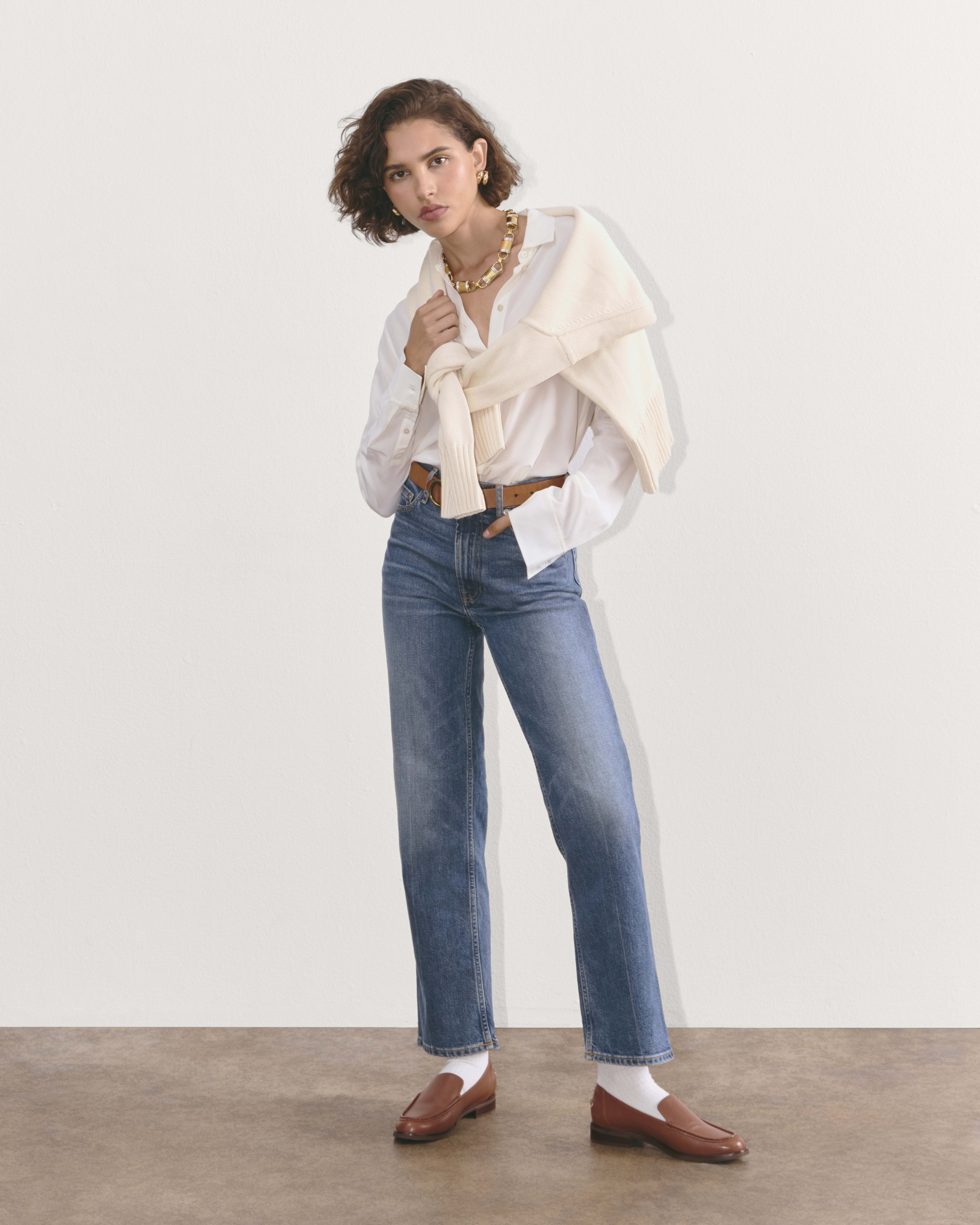 Everlane cheeky denim short discount