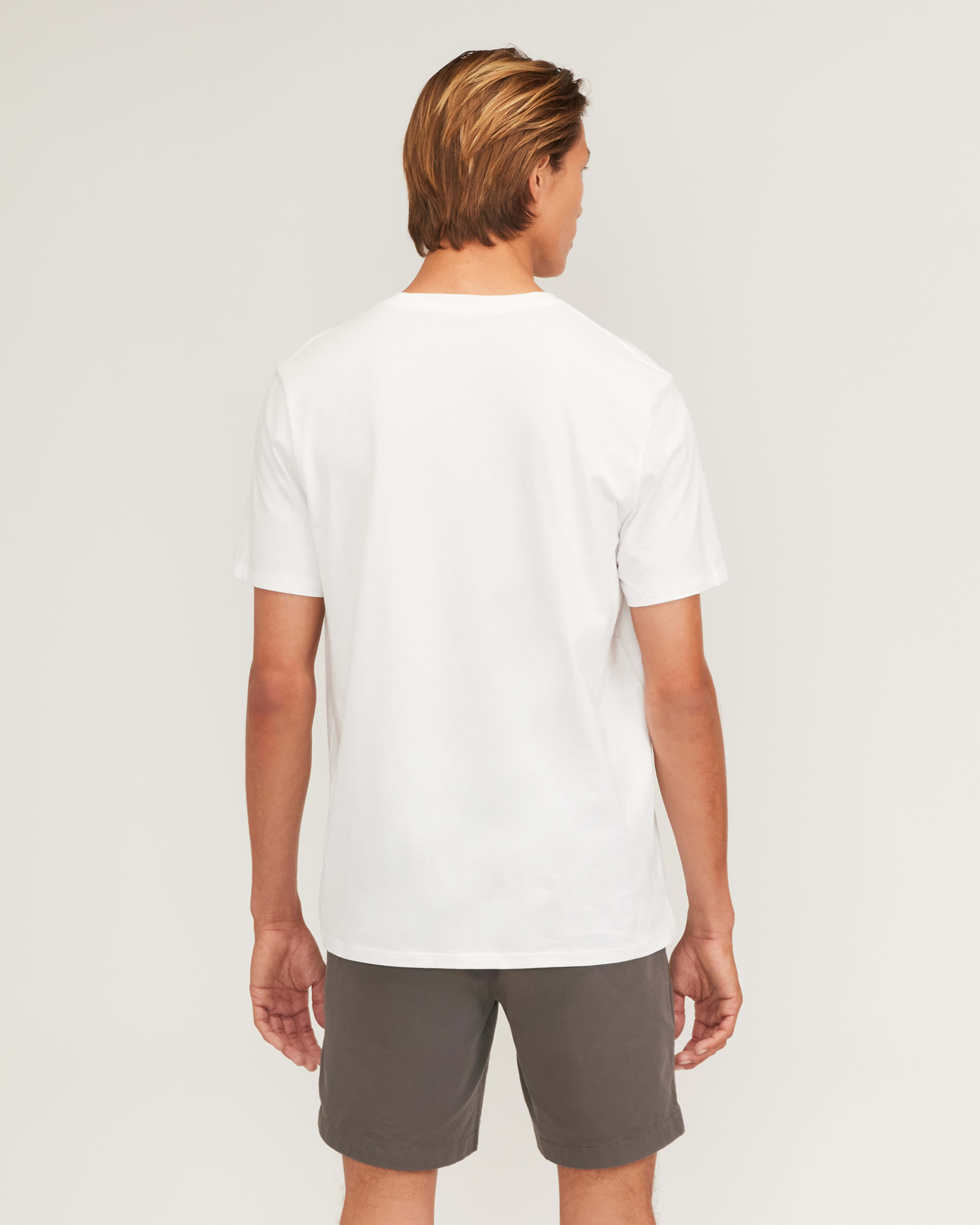 The Organic Cotton V-Neck Tee | Uniform White – Everlane