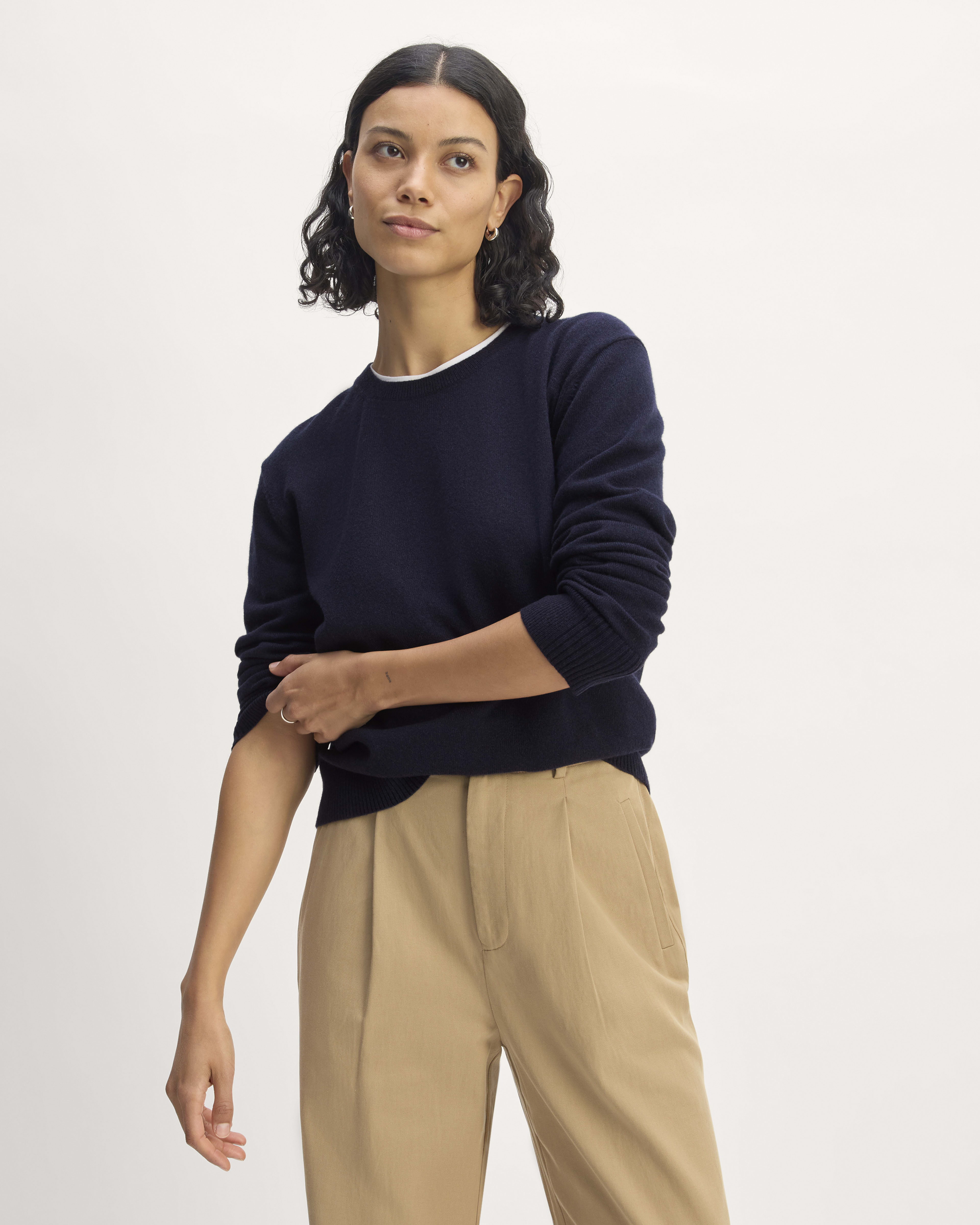 Everlane crew sweatshirt deals