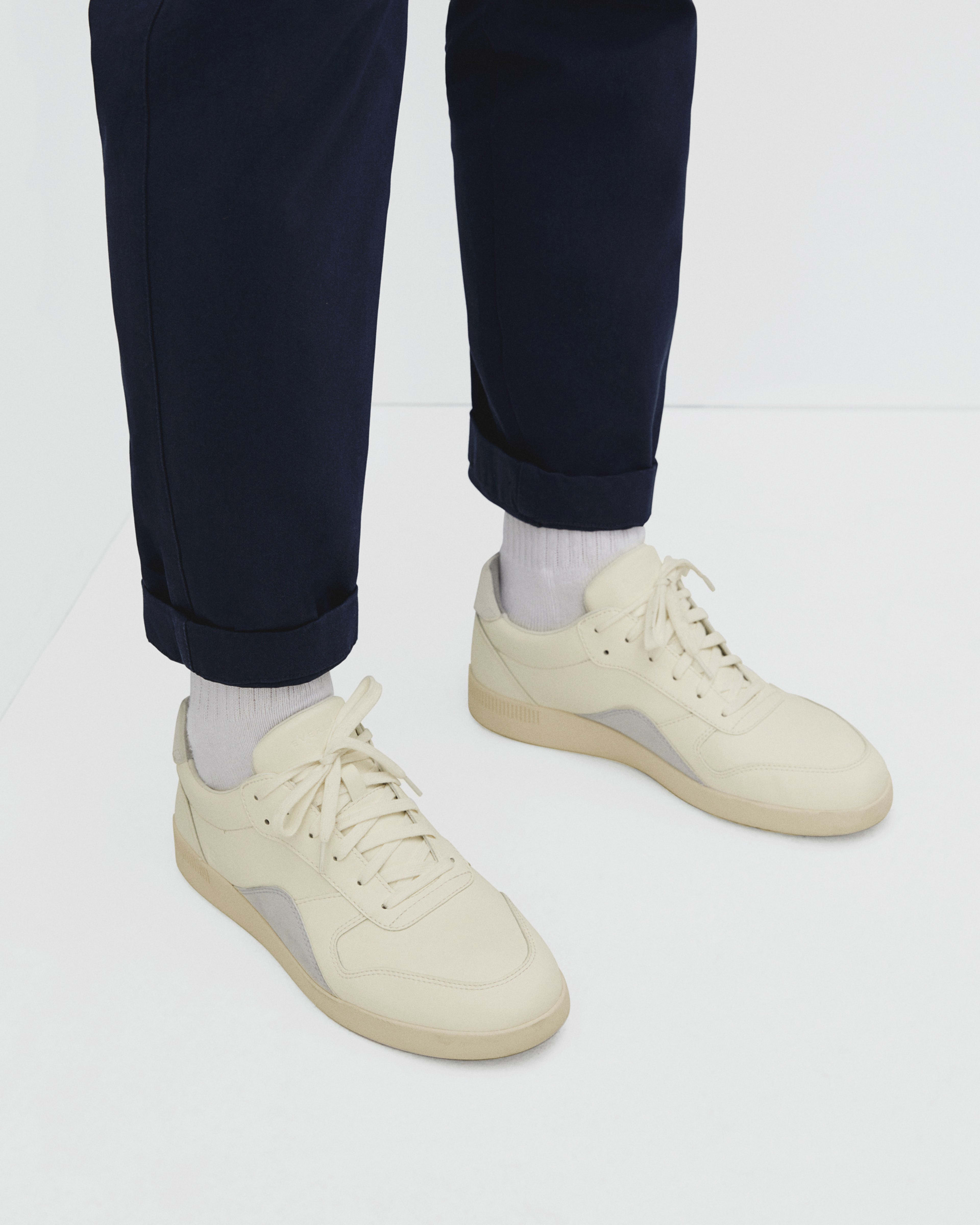 The ReLeather® Court Sneaker Off-White – Everlane