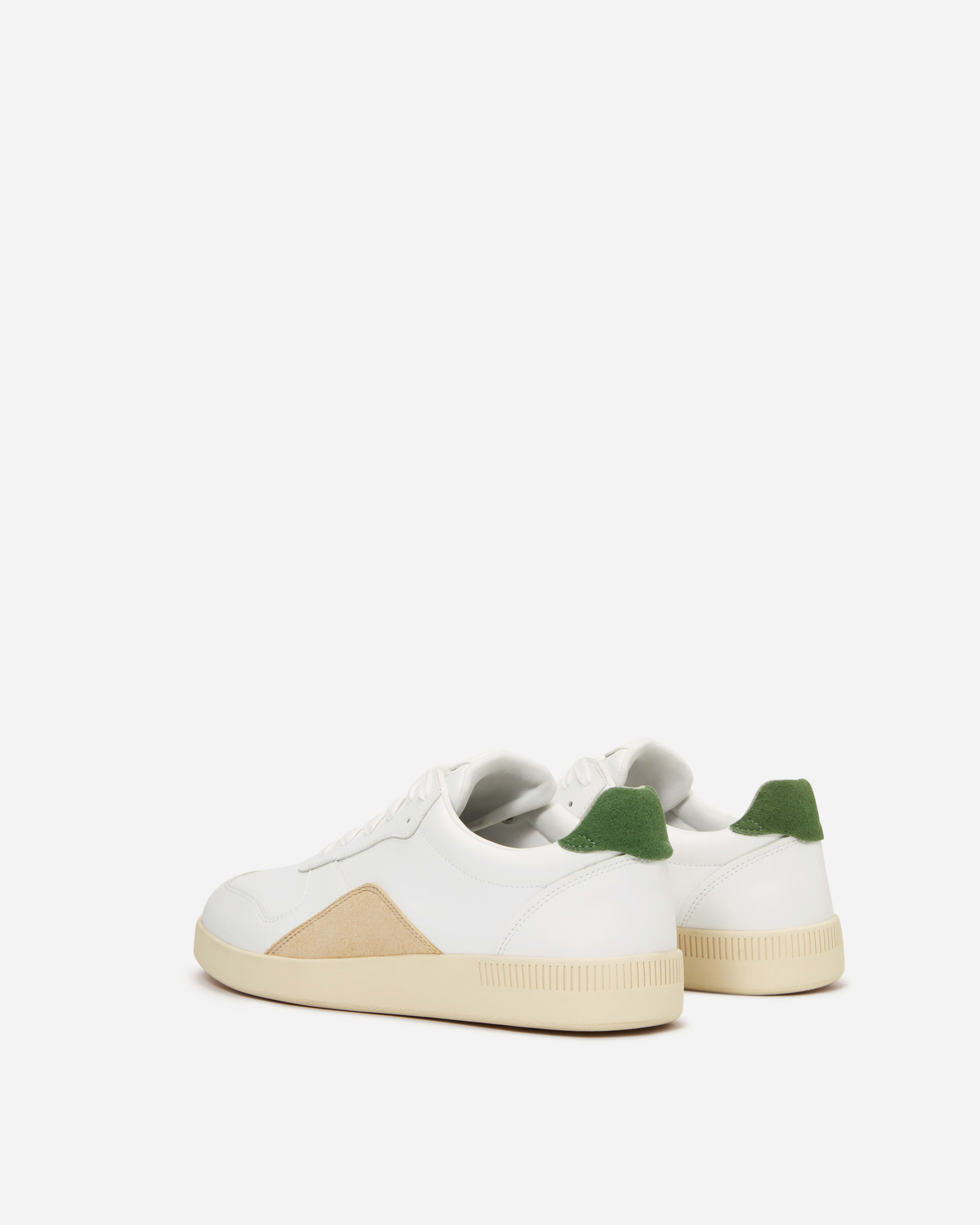 The ReLeather® Court Sneaker Canvas / Green Everlane
