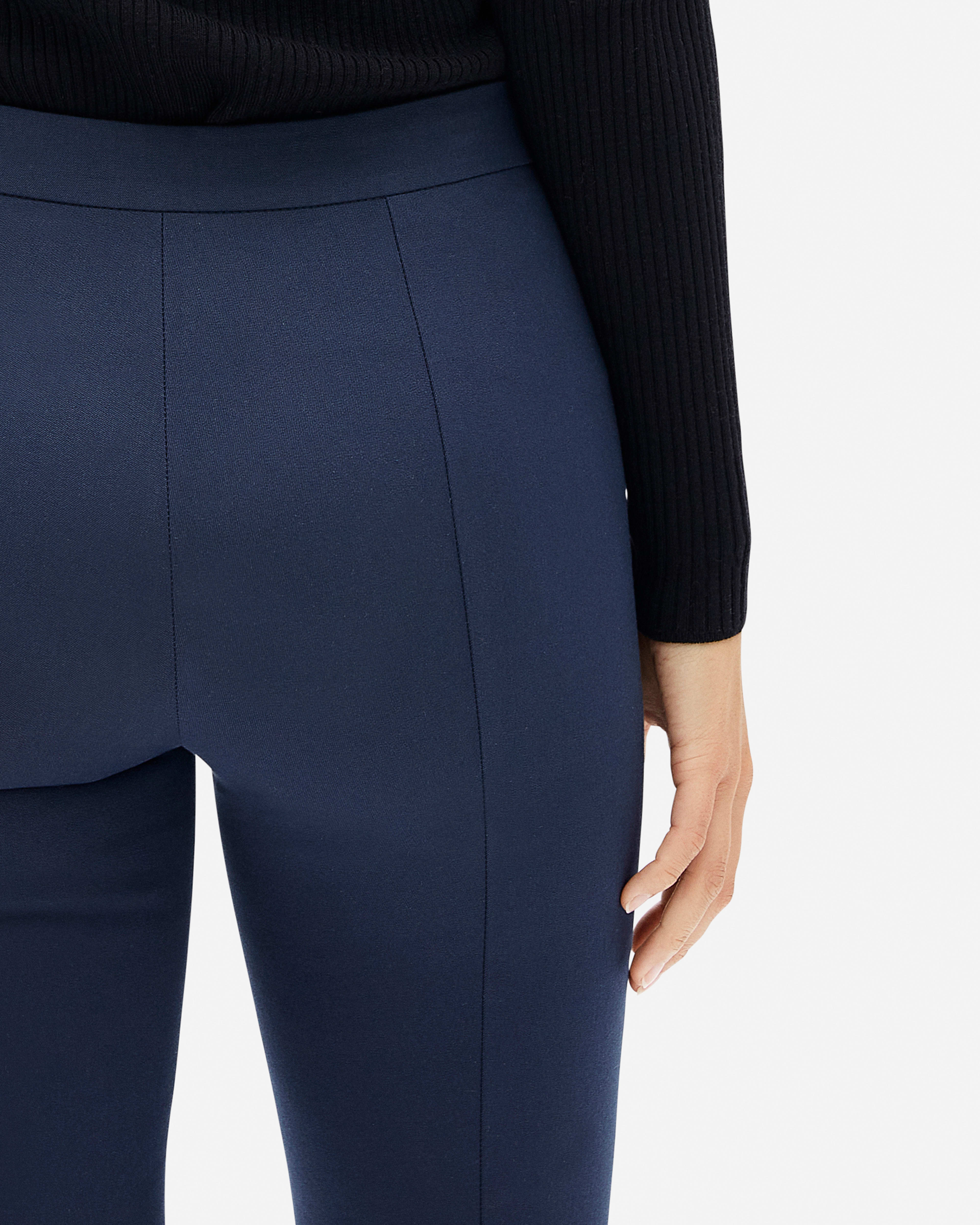 The SideZip Stretch Cotton Pant Navy Everlane