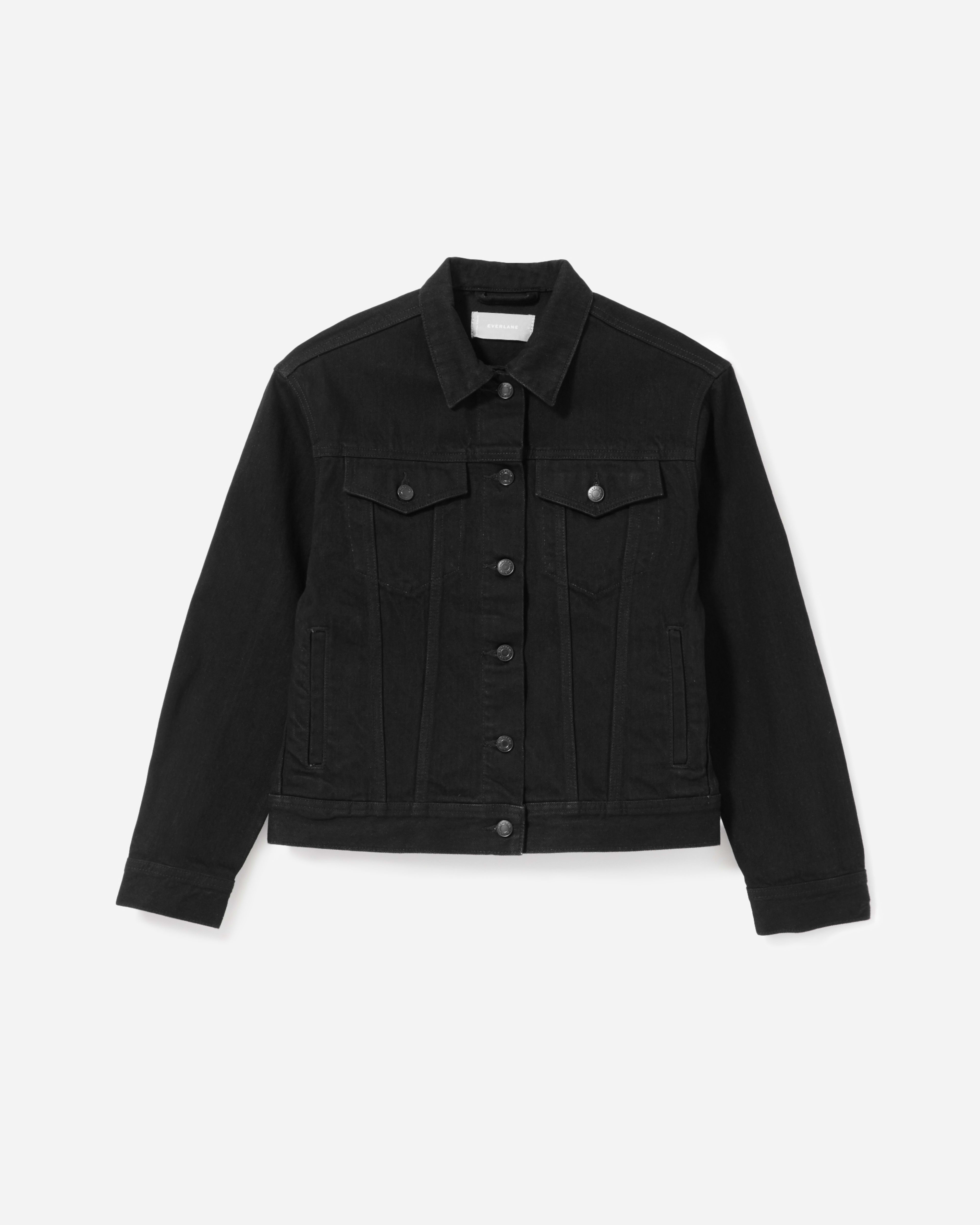 The Denim Jacket Black – Everlane
